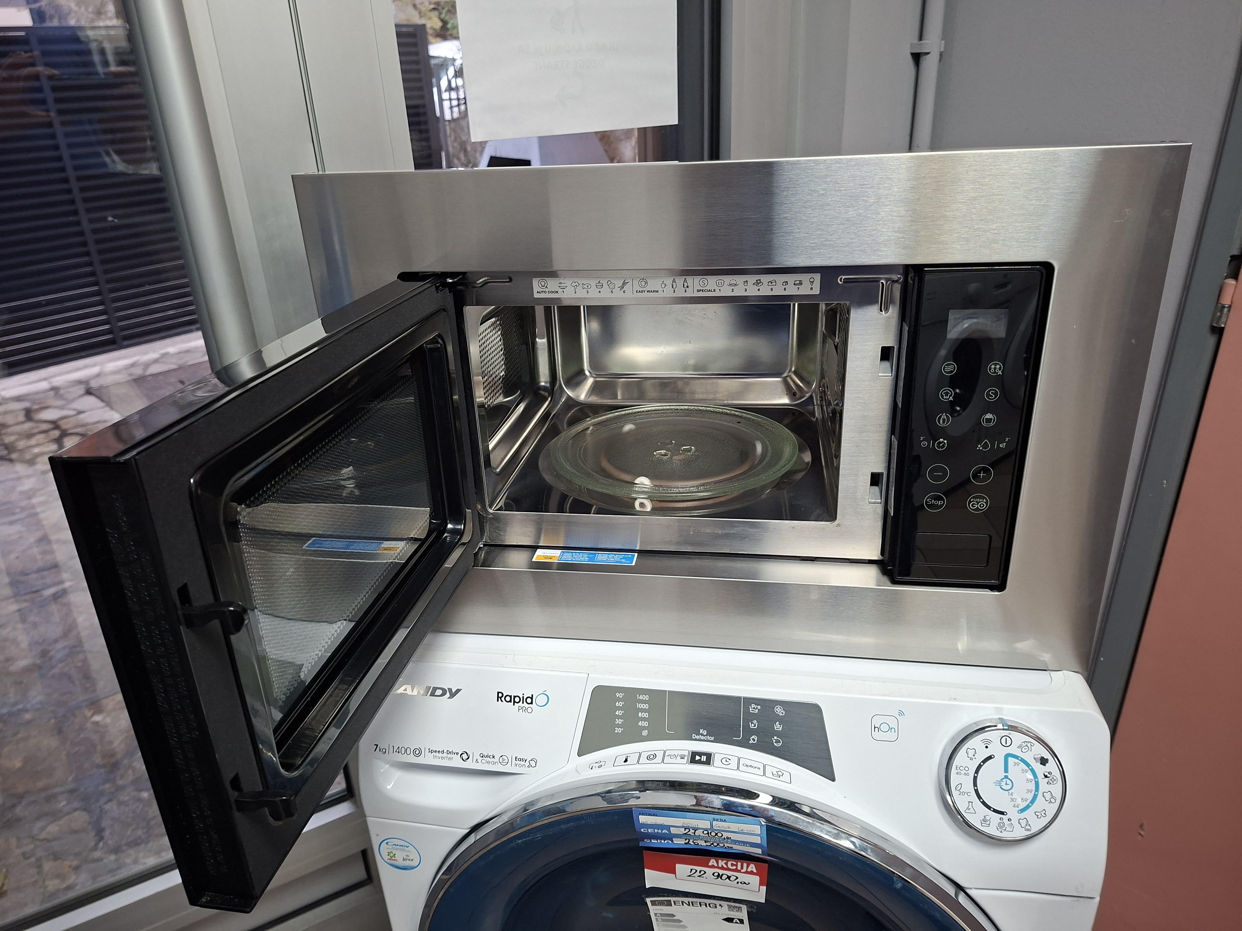Ugradna Mikrotalasna Indesit MWI 120 SX, 20L