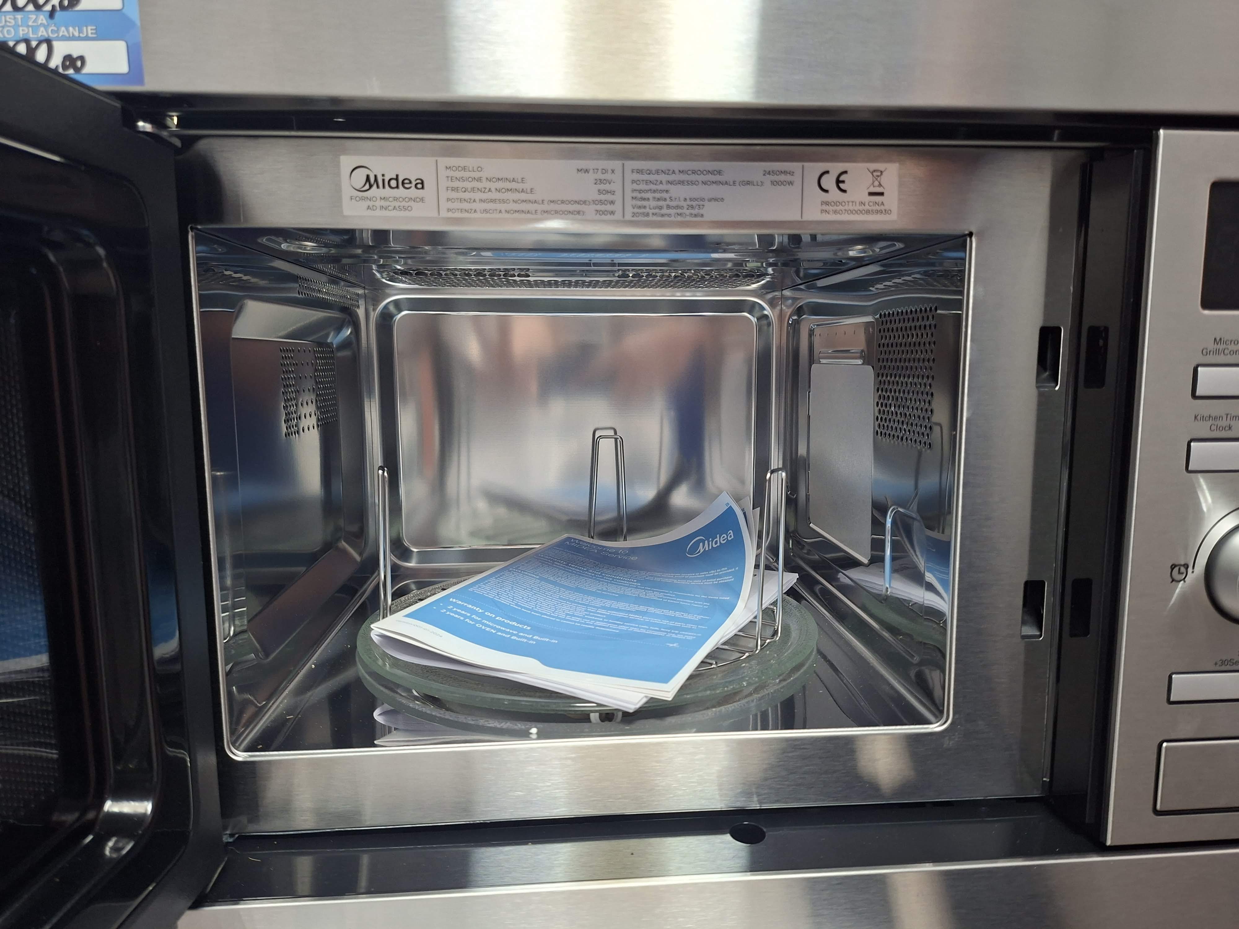 Ugradna Mikrotalasna Midea MW 17 DI X , 17 L