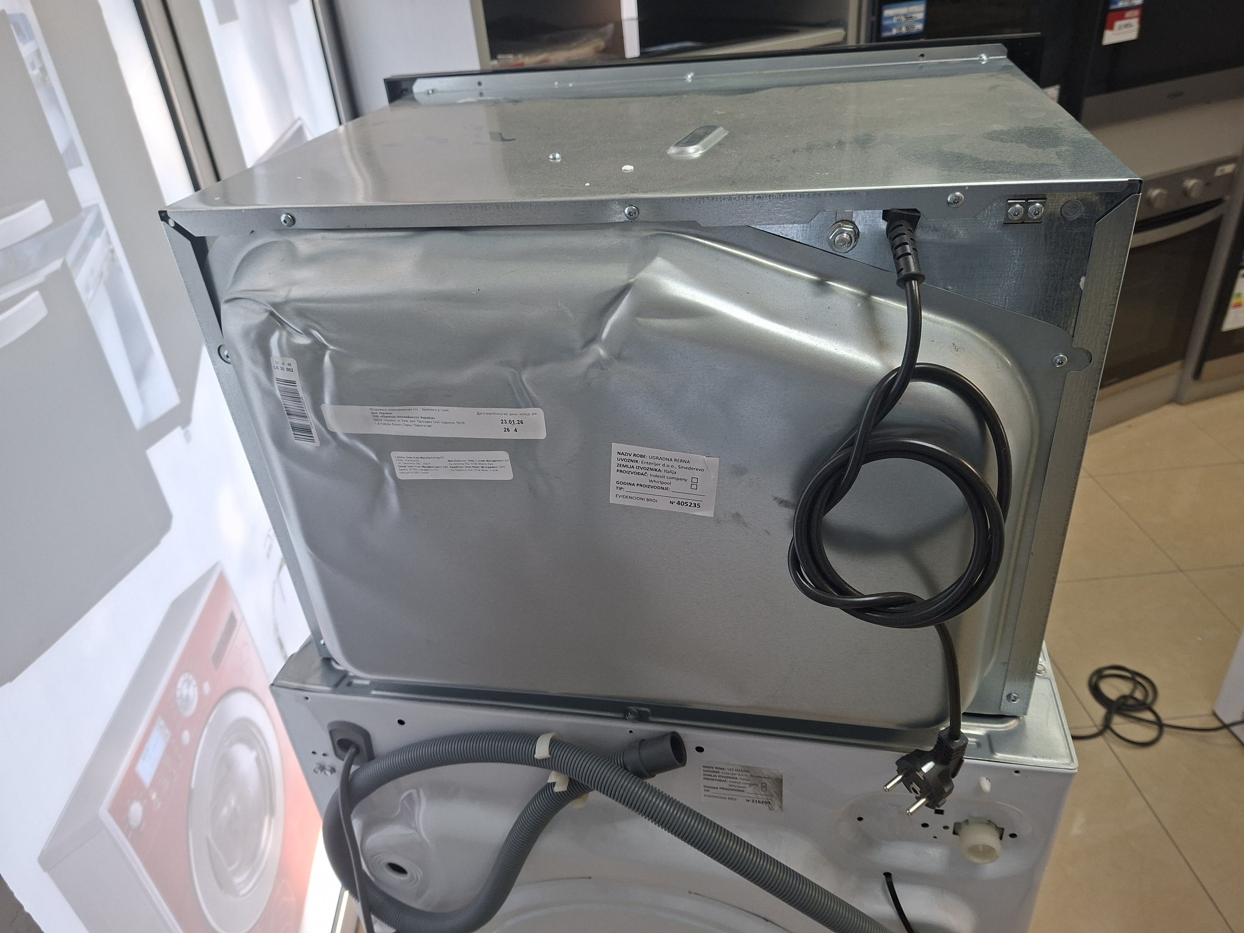 Ugradna Mikrotalasna Whirlpool  WMD4I4MX, 40L