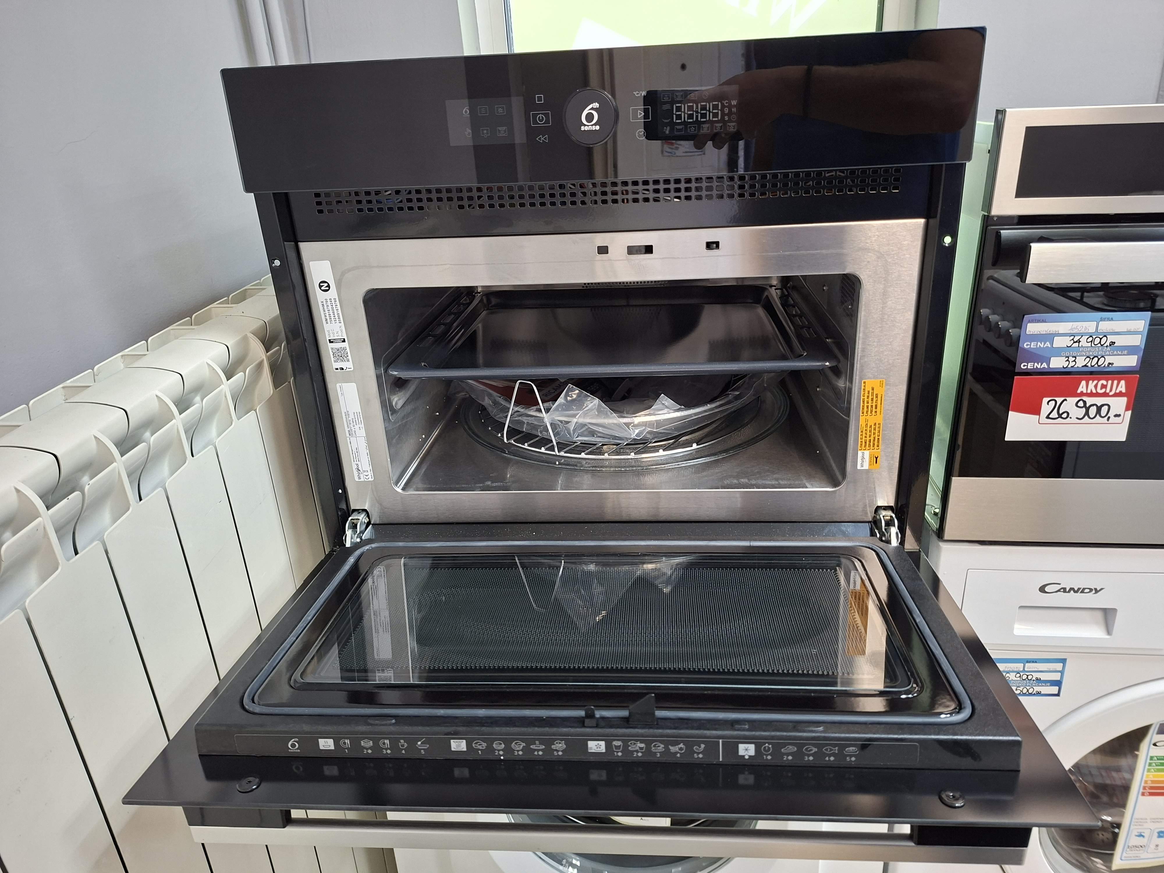 Ugradna Mikrotalasna Whirlpool WMW5WHMX, 40L