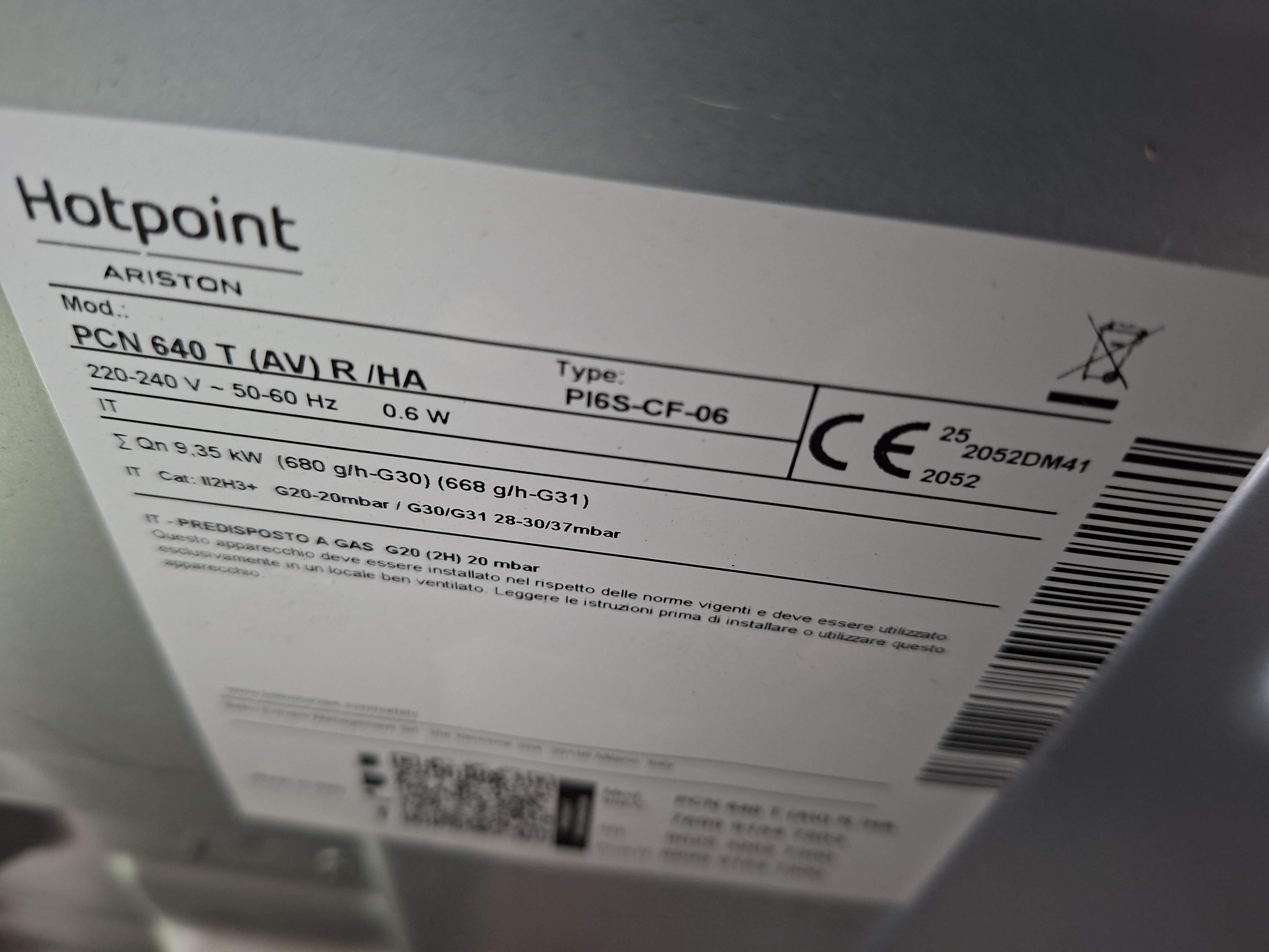 Ugradna Plinska Ploča Hotpoint Ariston PCN 640 T AV R HA