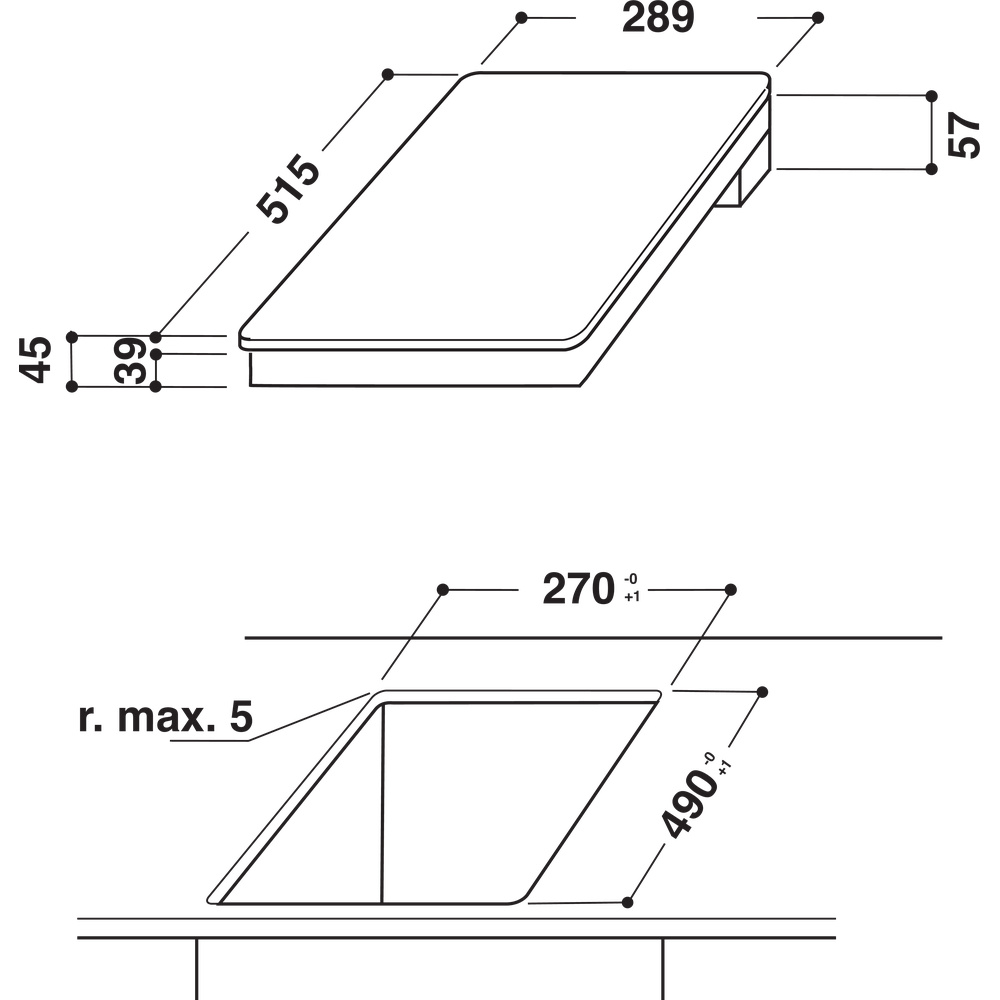 Ugradna ploča Bauknecht CTAR 6360 IN/1