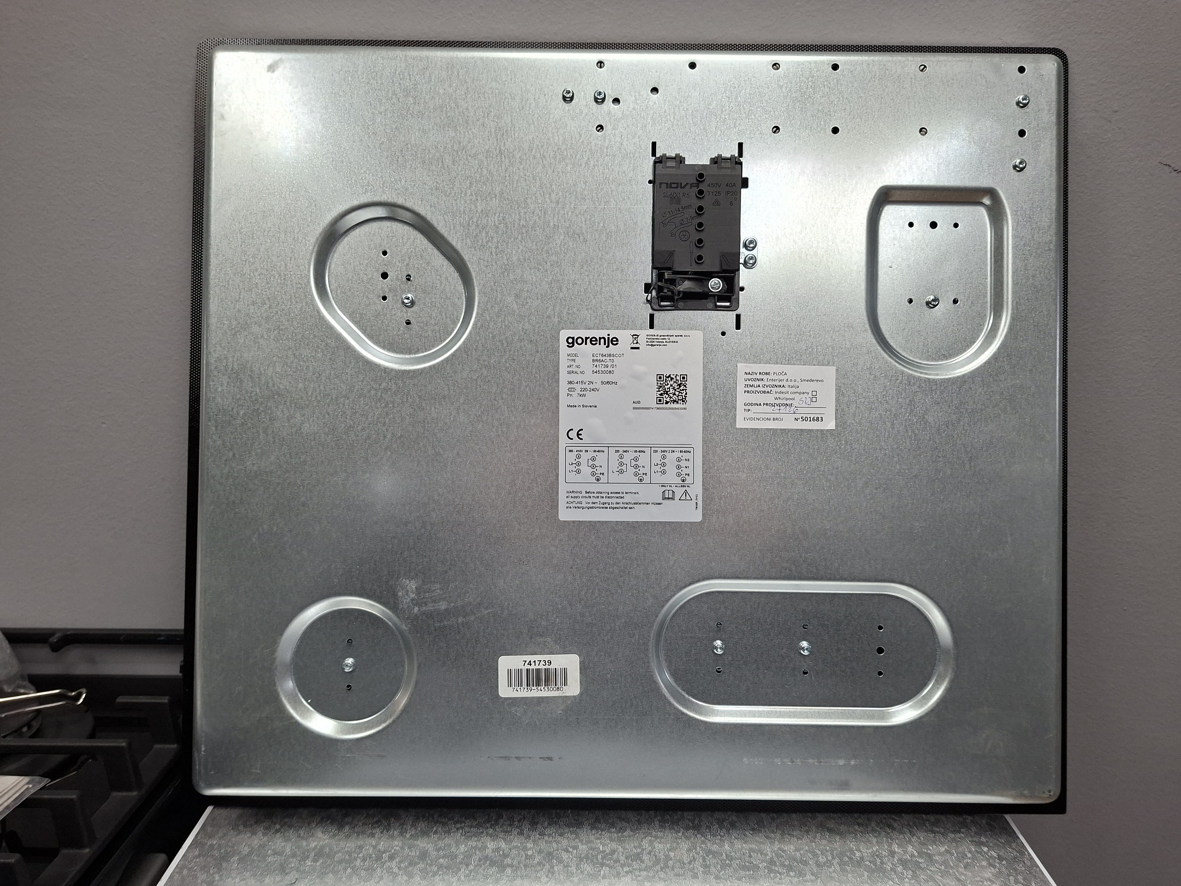 Ugradna Ploča Gorenje ECT643BSCOT , 60 cm.