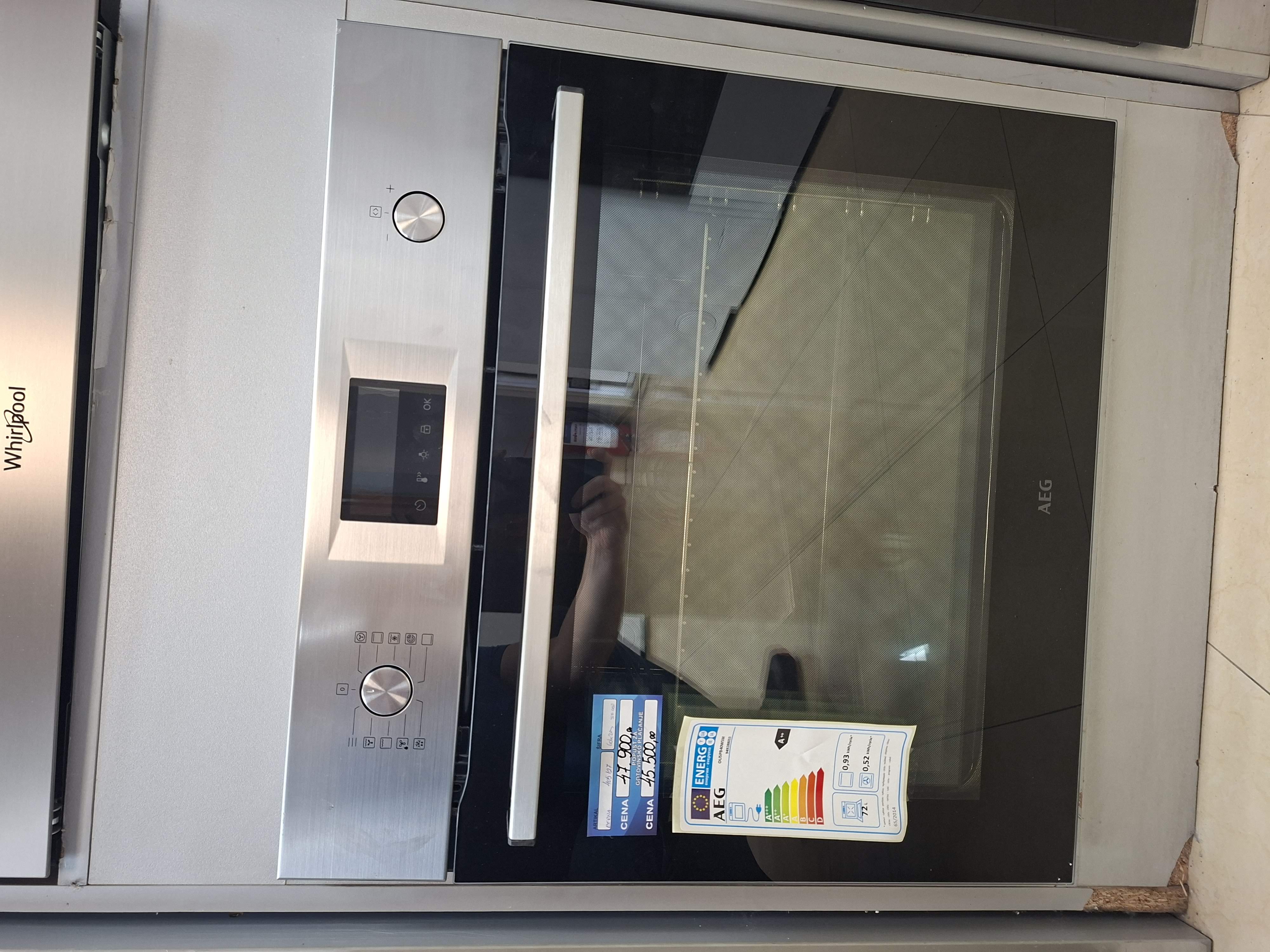 Ugradna Rerna Aeg OU5PB40WSM , 72L