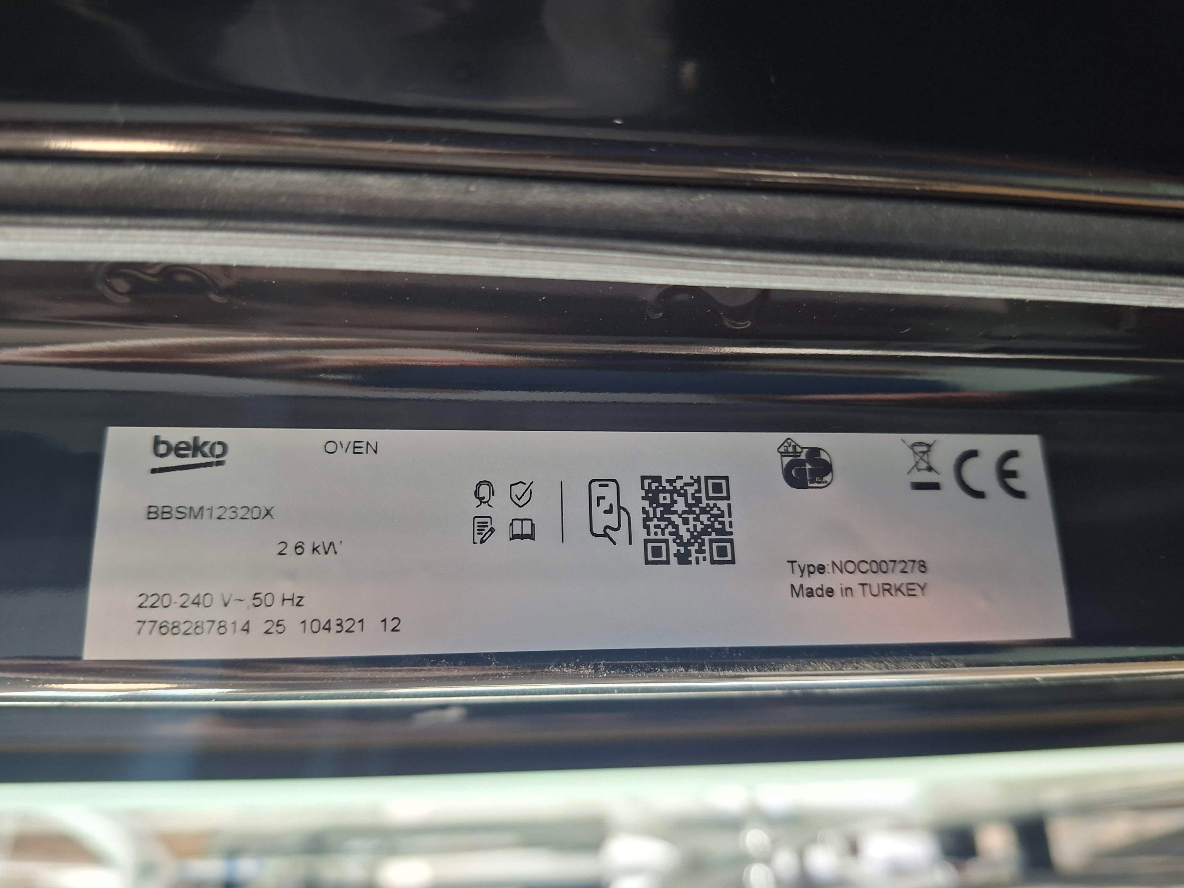 Ugradna Rerna Beko BBSM12320X, 72l