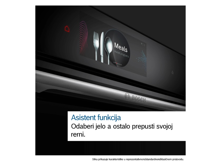 Ugradna Rerna Bosch serija 8 HRG7761B1 , 71l