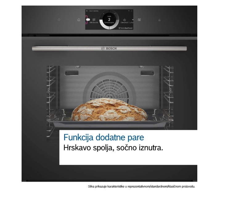 Ugradna Rerna Bosch serija 8 HRG7761B1 , 71l