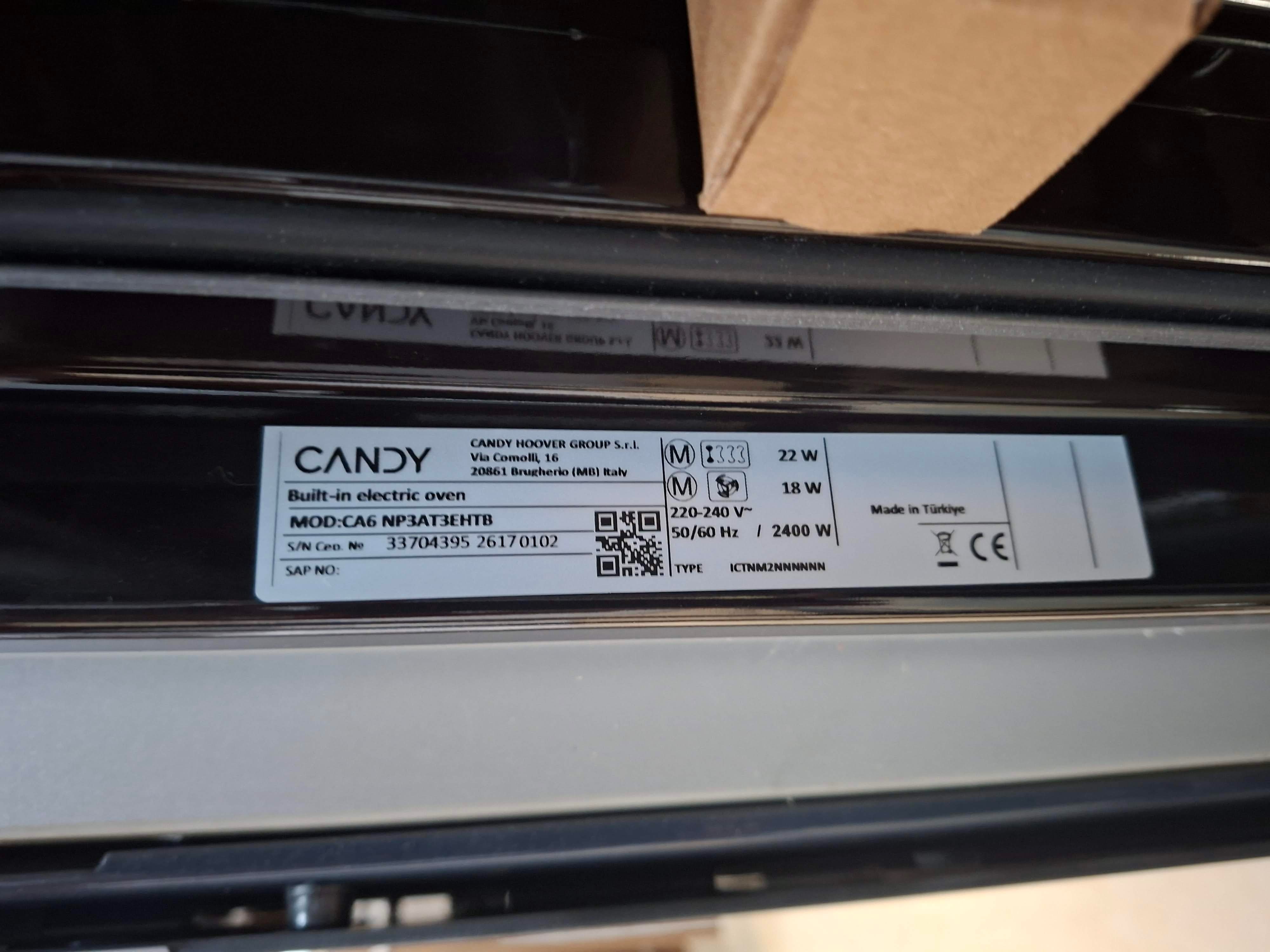 Ugradna Rerna Candy CA6 NP3AT3EHTB , 78L