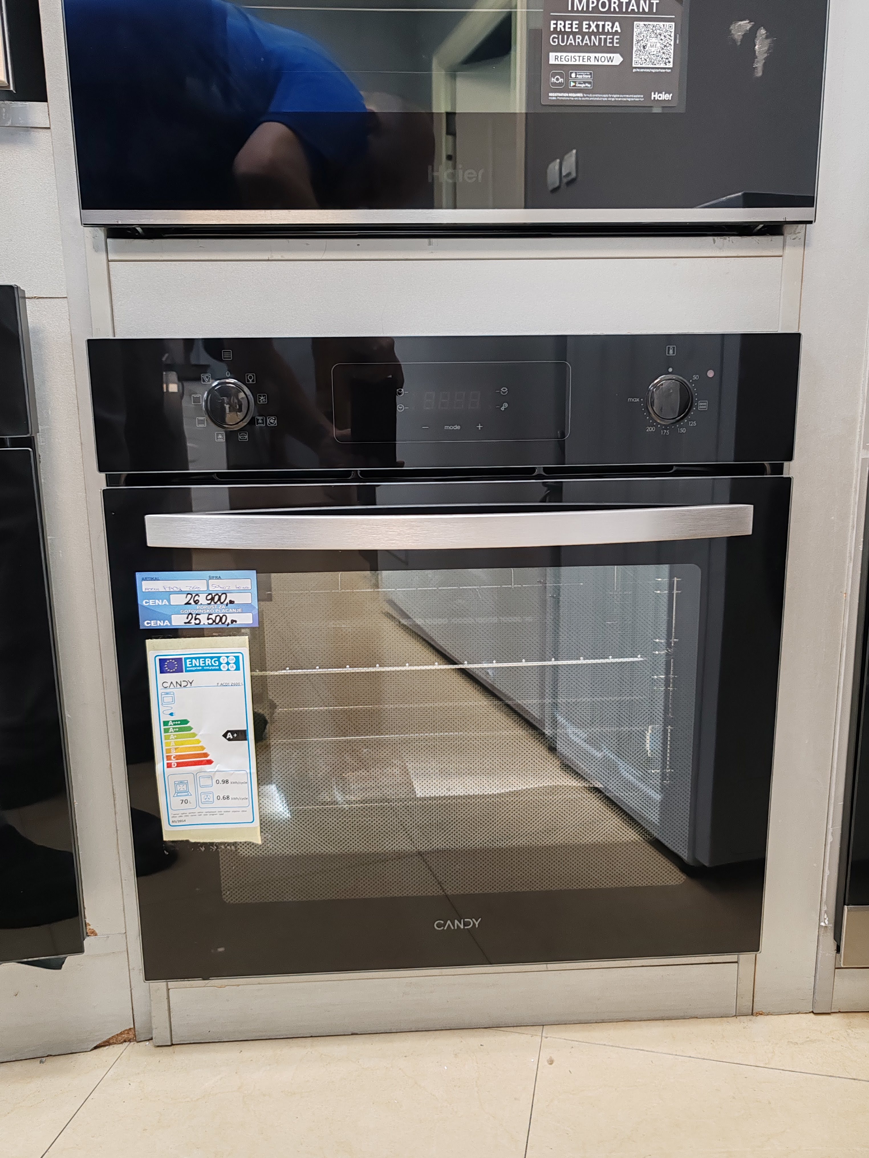 Ugradna Rerna  Candy F ACDI Z600 L , 70L