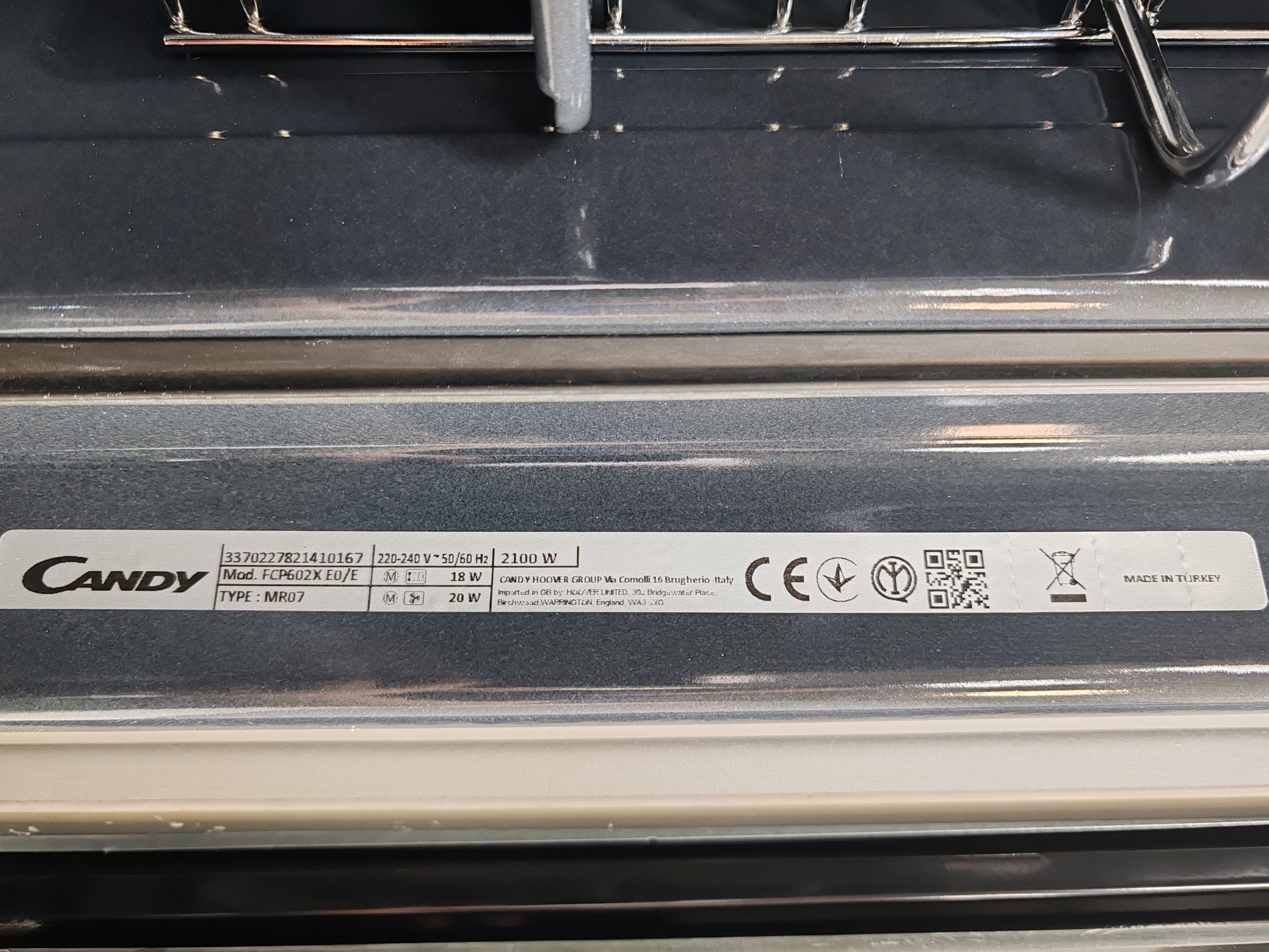 Ugradna Rerna Candy FCP602X E0/E , 65L