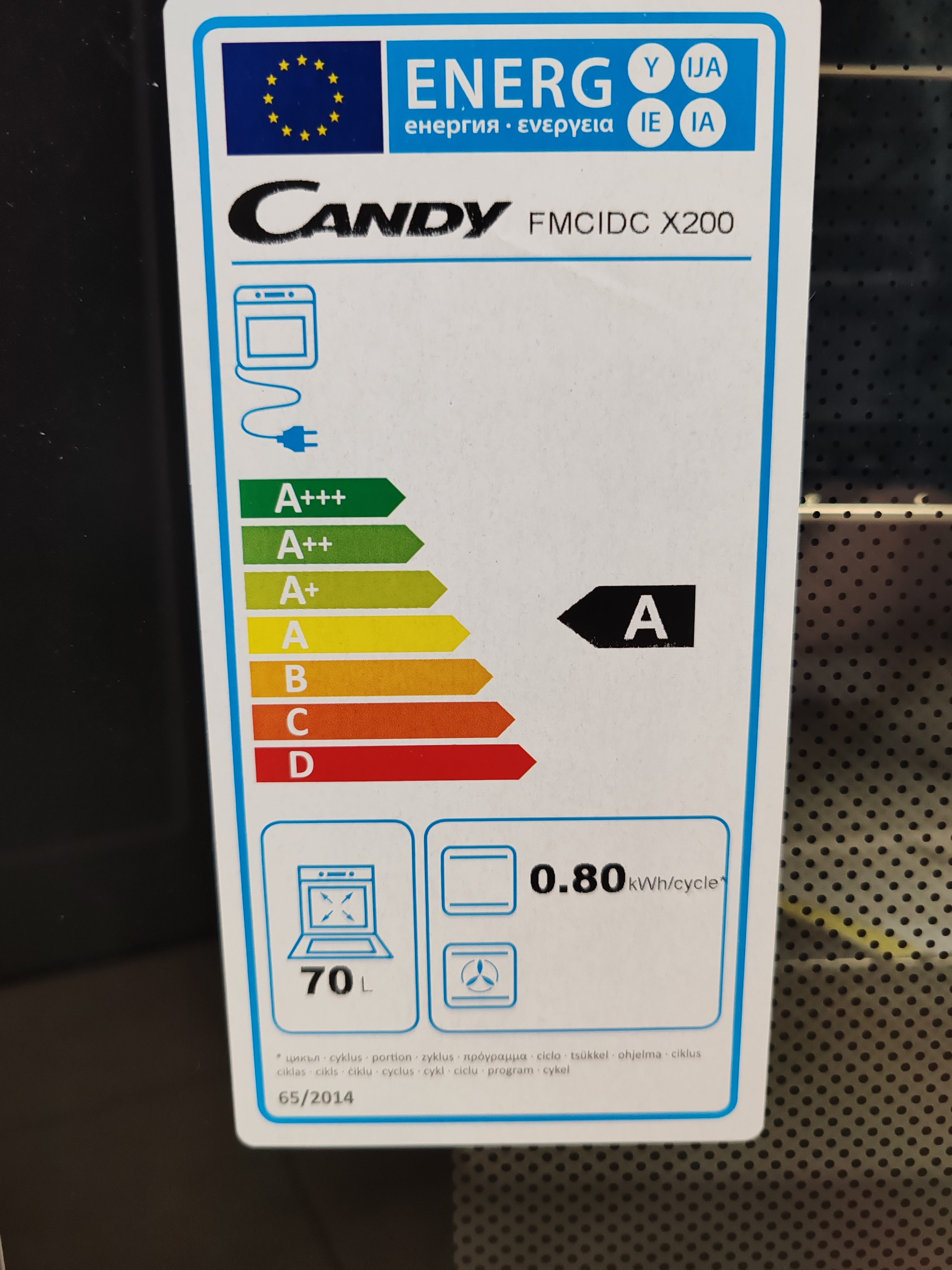 Ugradna rerna Candy FMCIDC X200