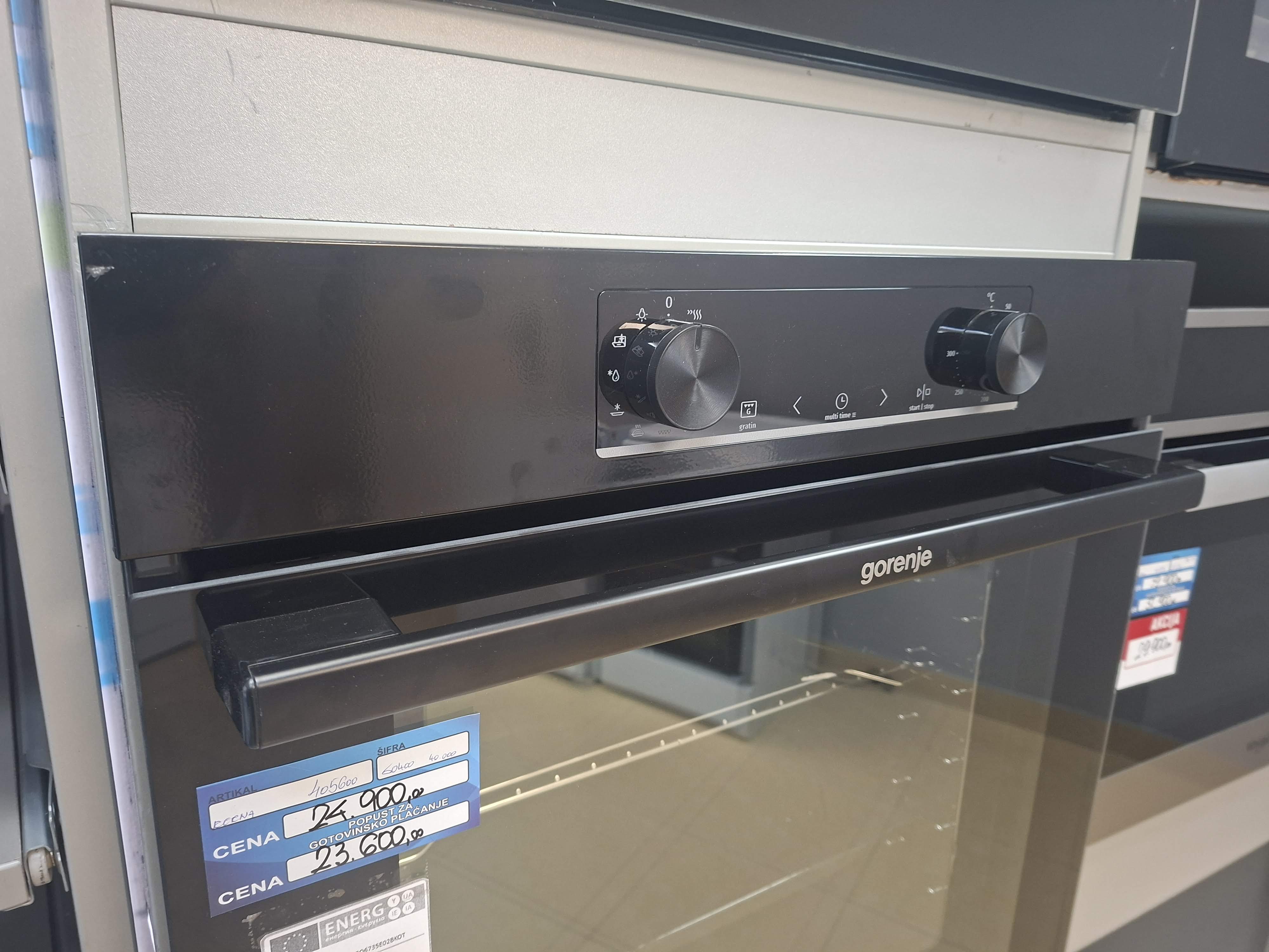 Ugradna rerna Gorenje BO6735E02BKOT  (2) , 77L