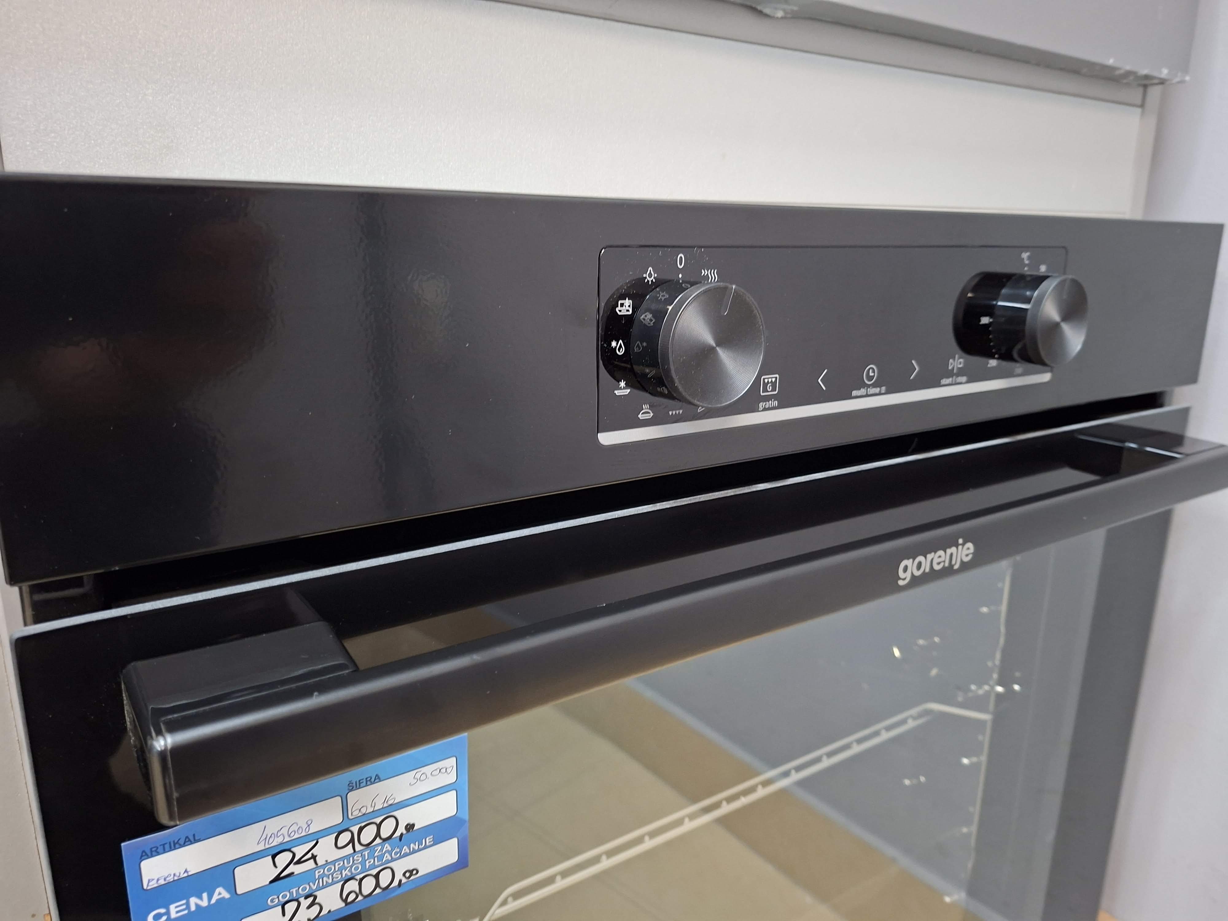 Ugradna rerna Gorenje BO6735E02BKOT , 77L