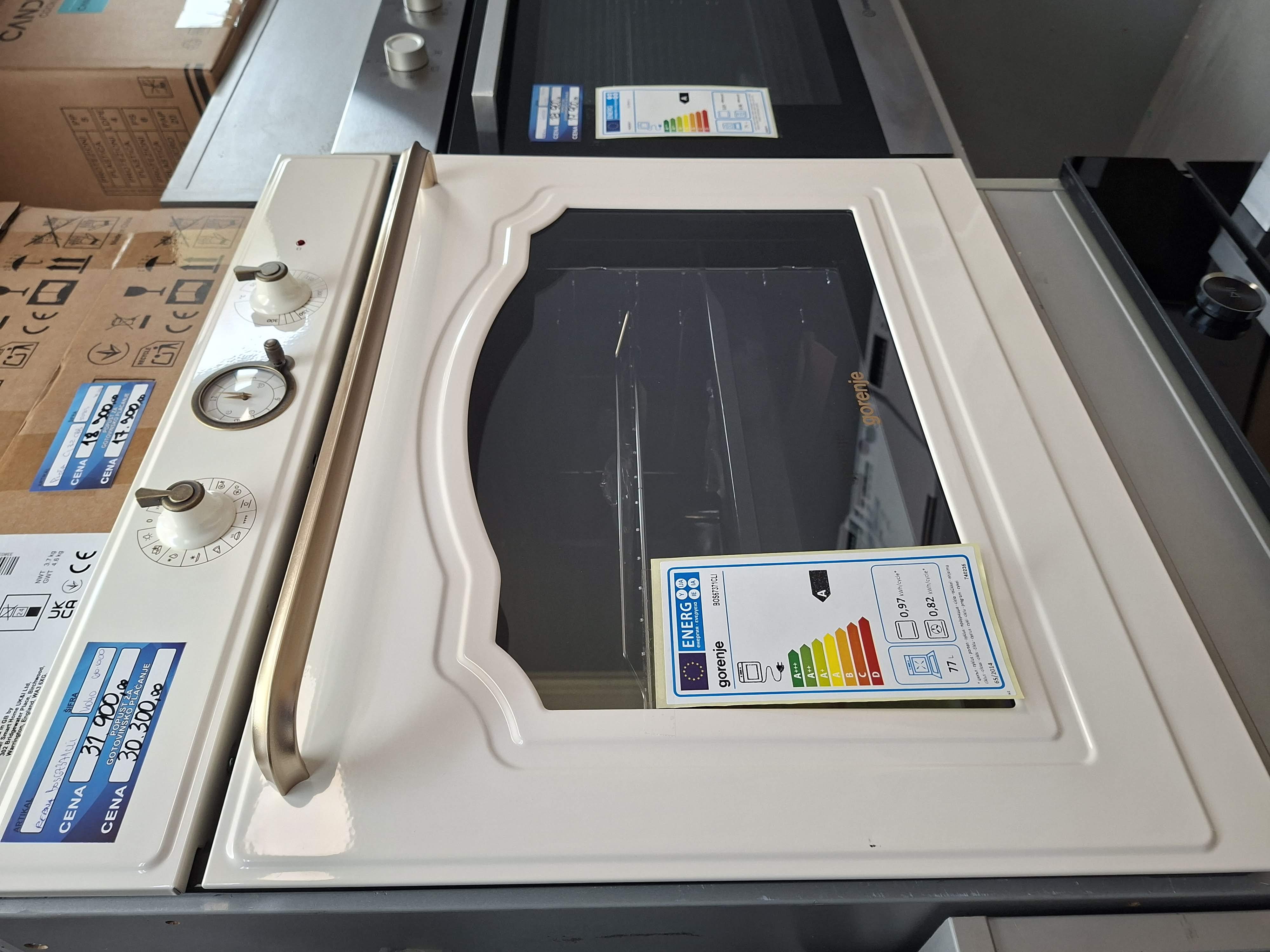 Ugradna rerna Gorenje BOS67371CLI , 77L, retro
