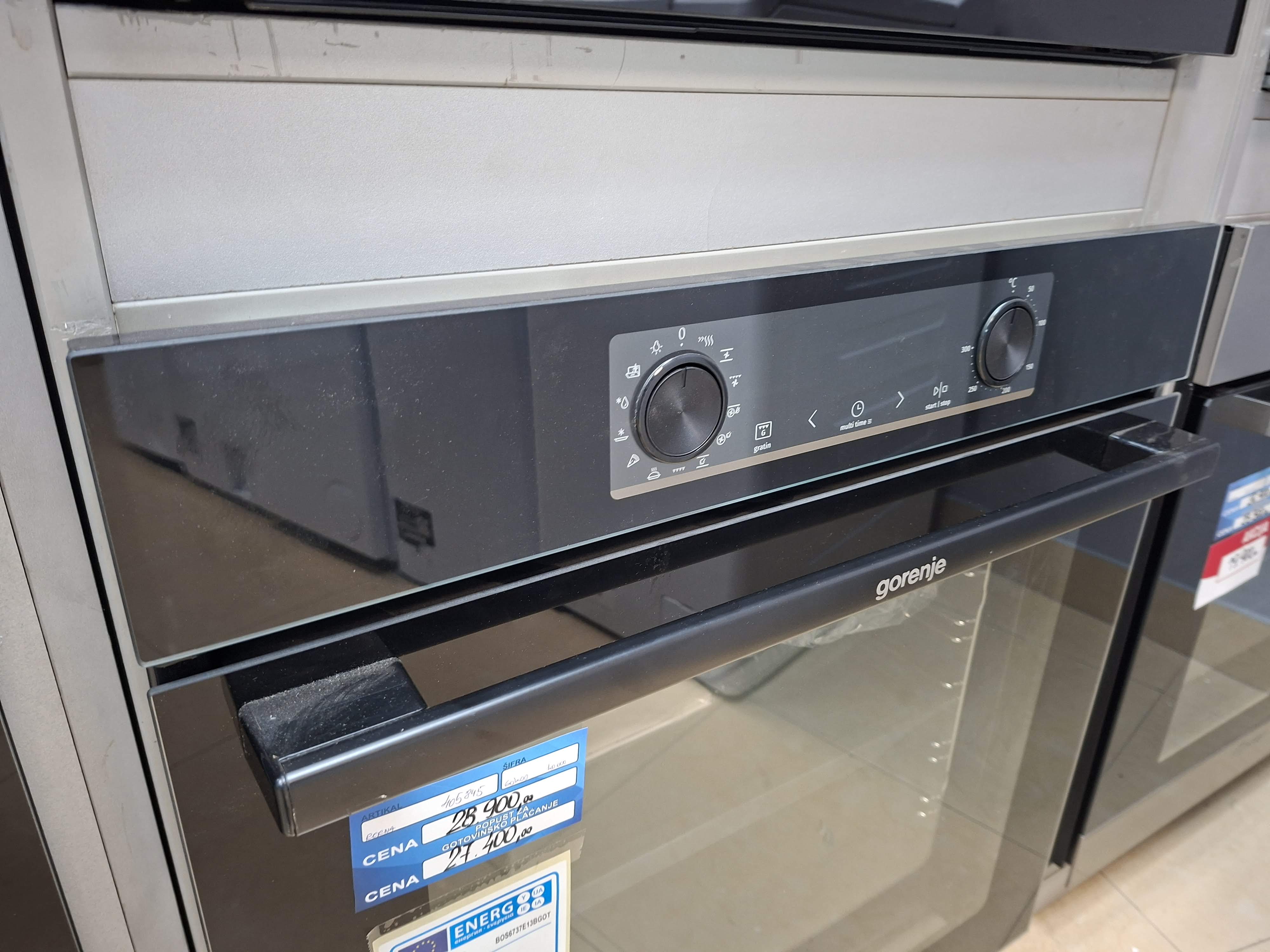 Ugradna rerna Gorenje BOS6737E13BGOT, 77L