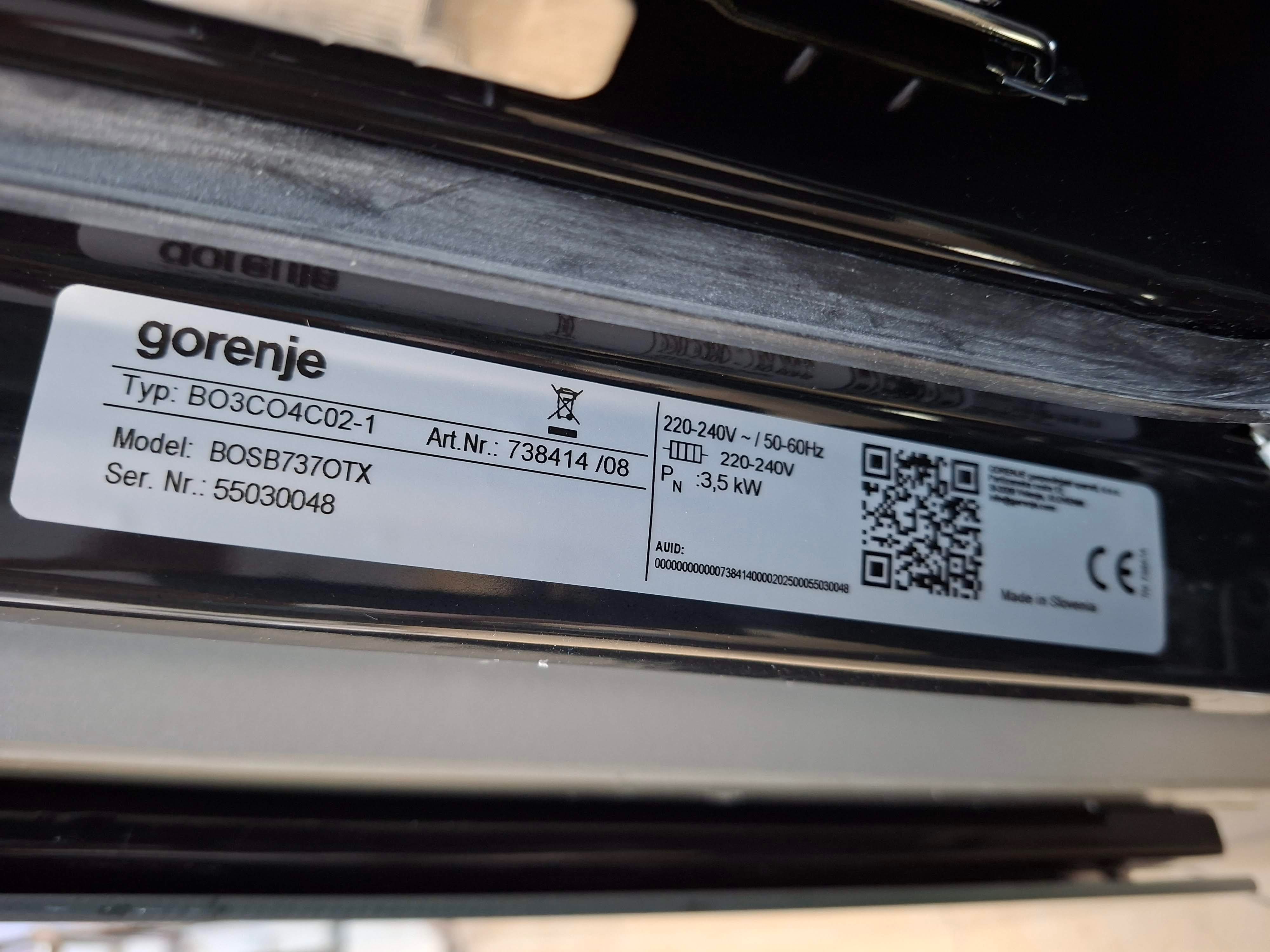 Ugradna rerna Gorenje BOSB737OTX (2) , 77L
