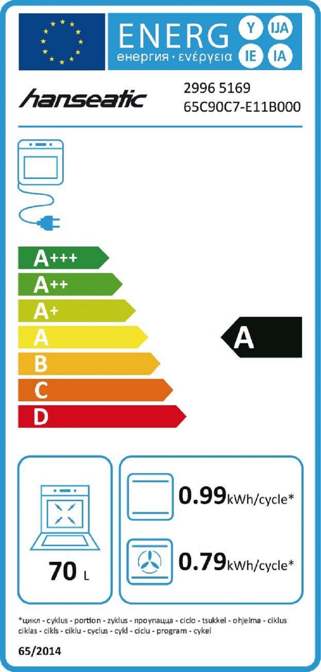 Ugradna rerna Hanseatic 65C90C7-E11B000
