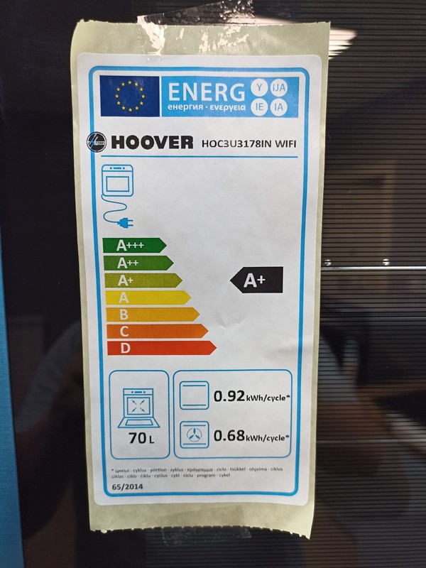 Ugradna rerna Hoover HOC3U3178IN WIFI