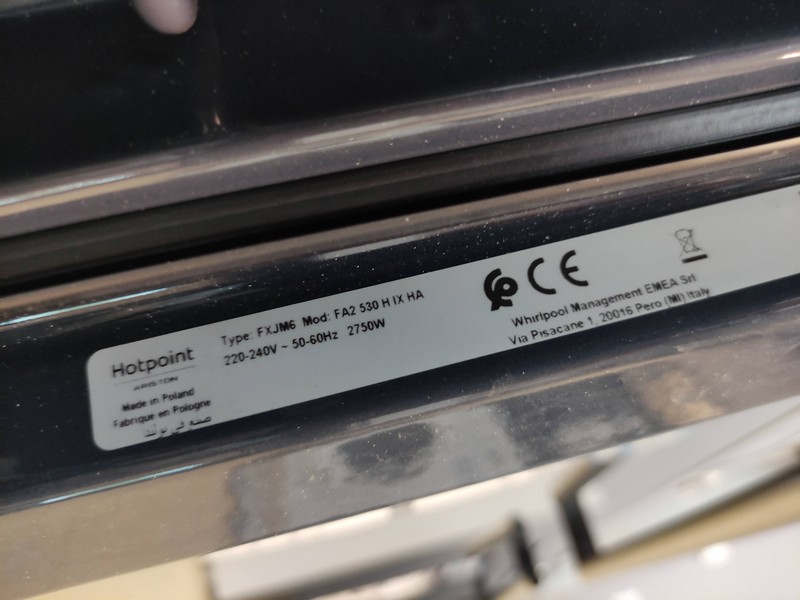 Ugradna Rerna Hotpoint Ariston FA2 530 H IX HA , 66 litara