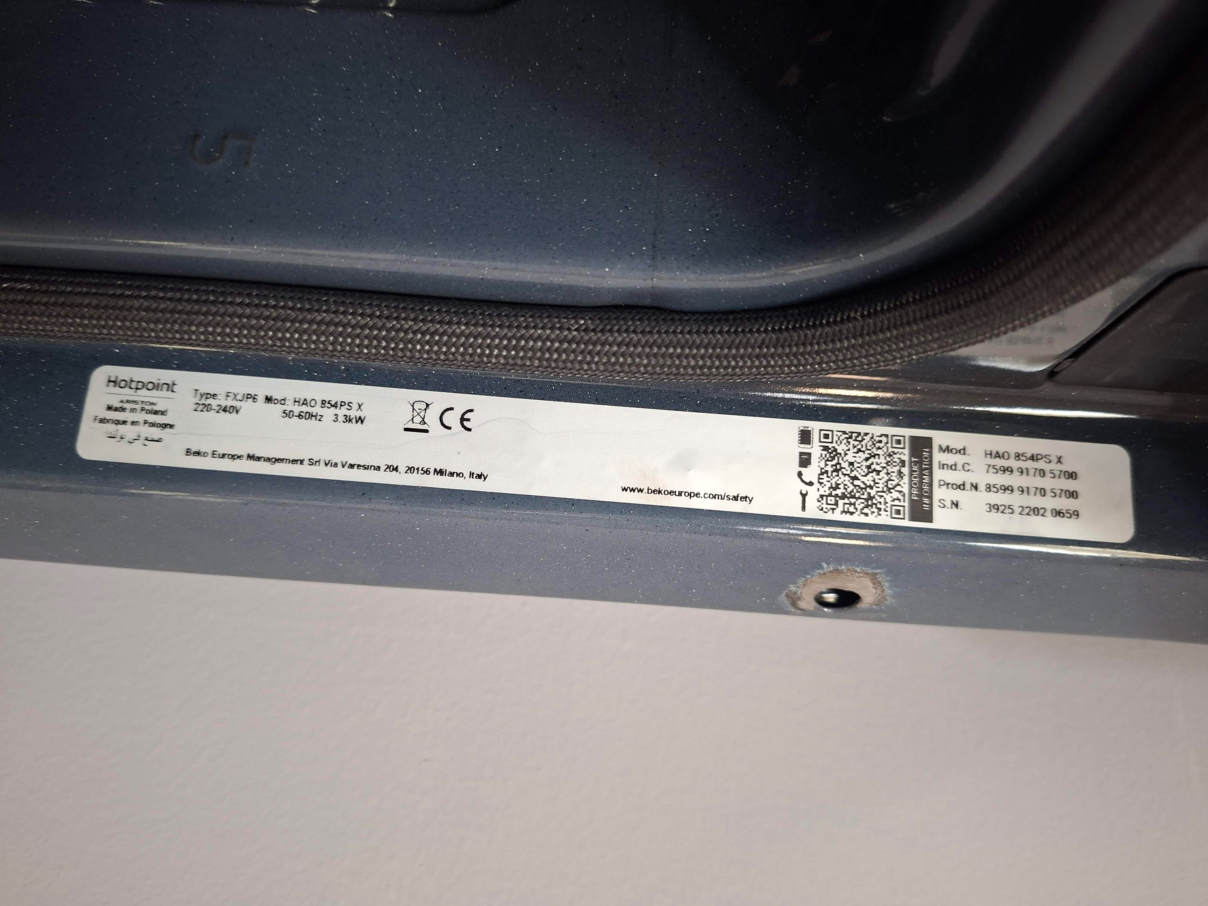 Ugradna rerna Hotpoint Ariston HAO 854PS X , 71L