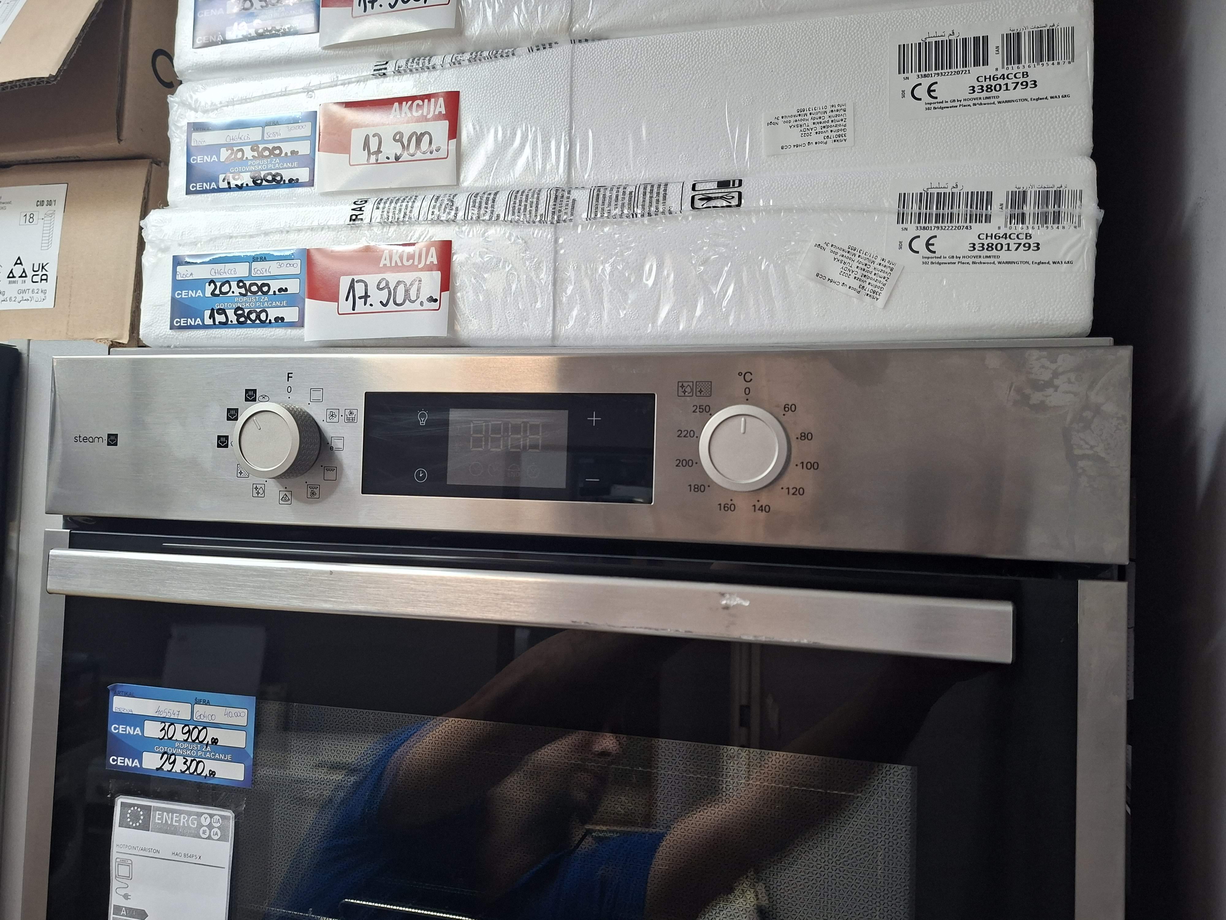 Ugradna rerna Hotpoint Ariston HAO 854PS X , 71L