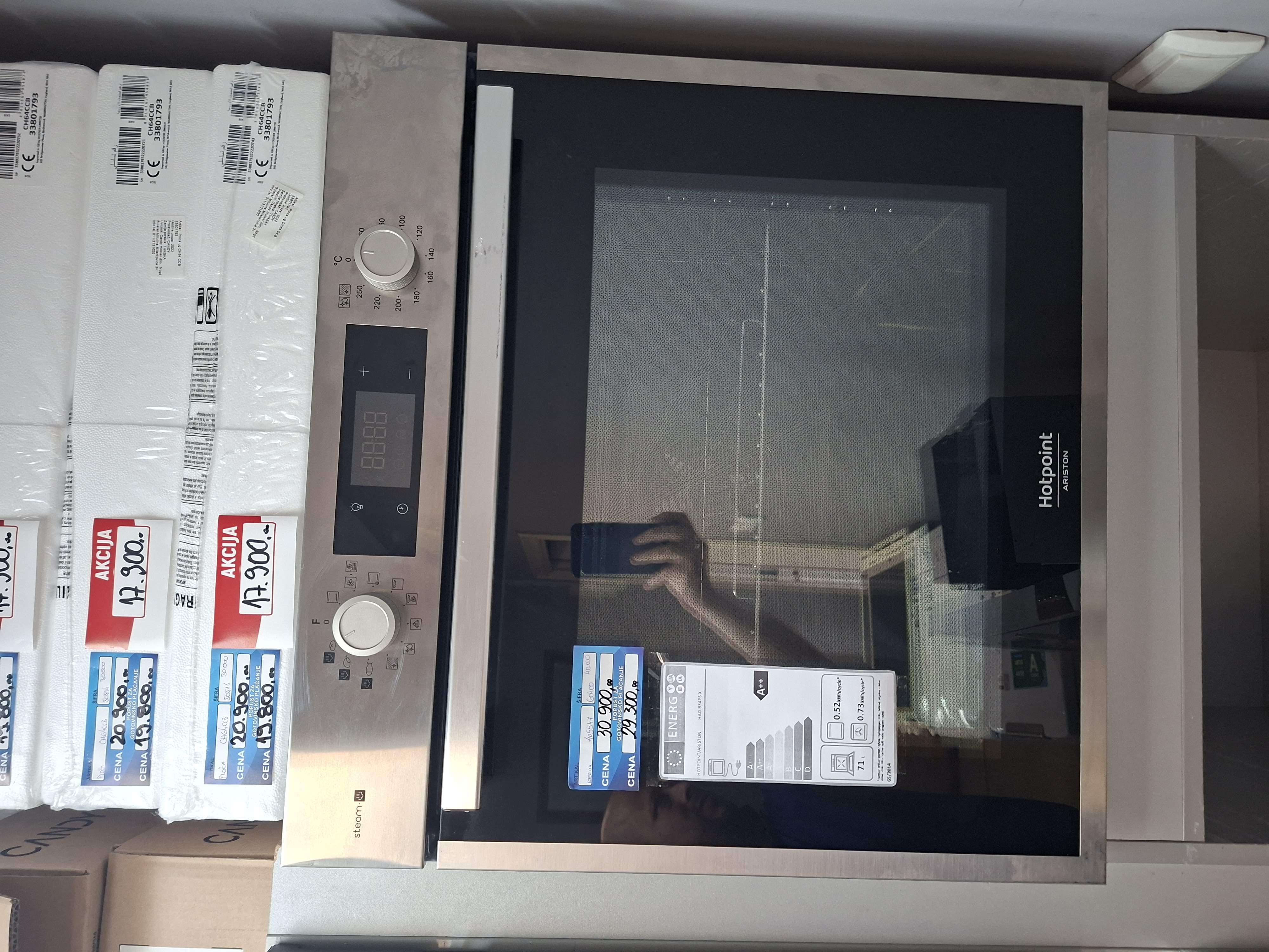 Ugradna rerna Hotpoint Ariston HAO 854PS X , 71L