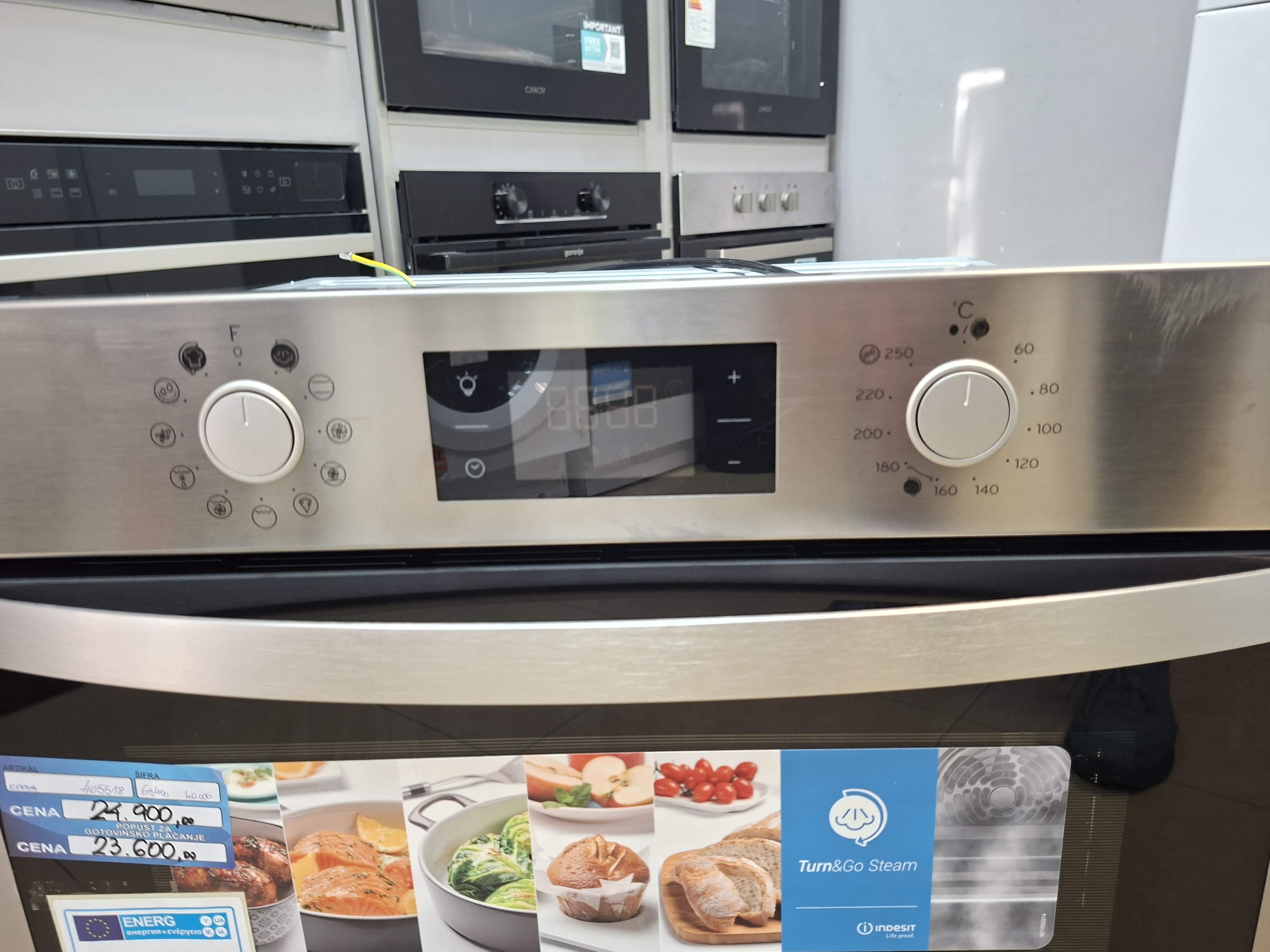 Ugradna Rerna Indesit IFWS 5844 JH IX, 71L
