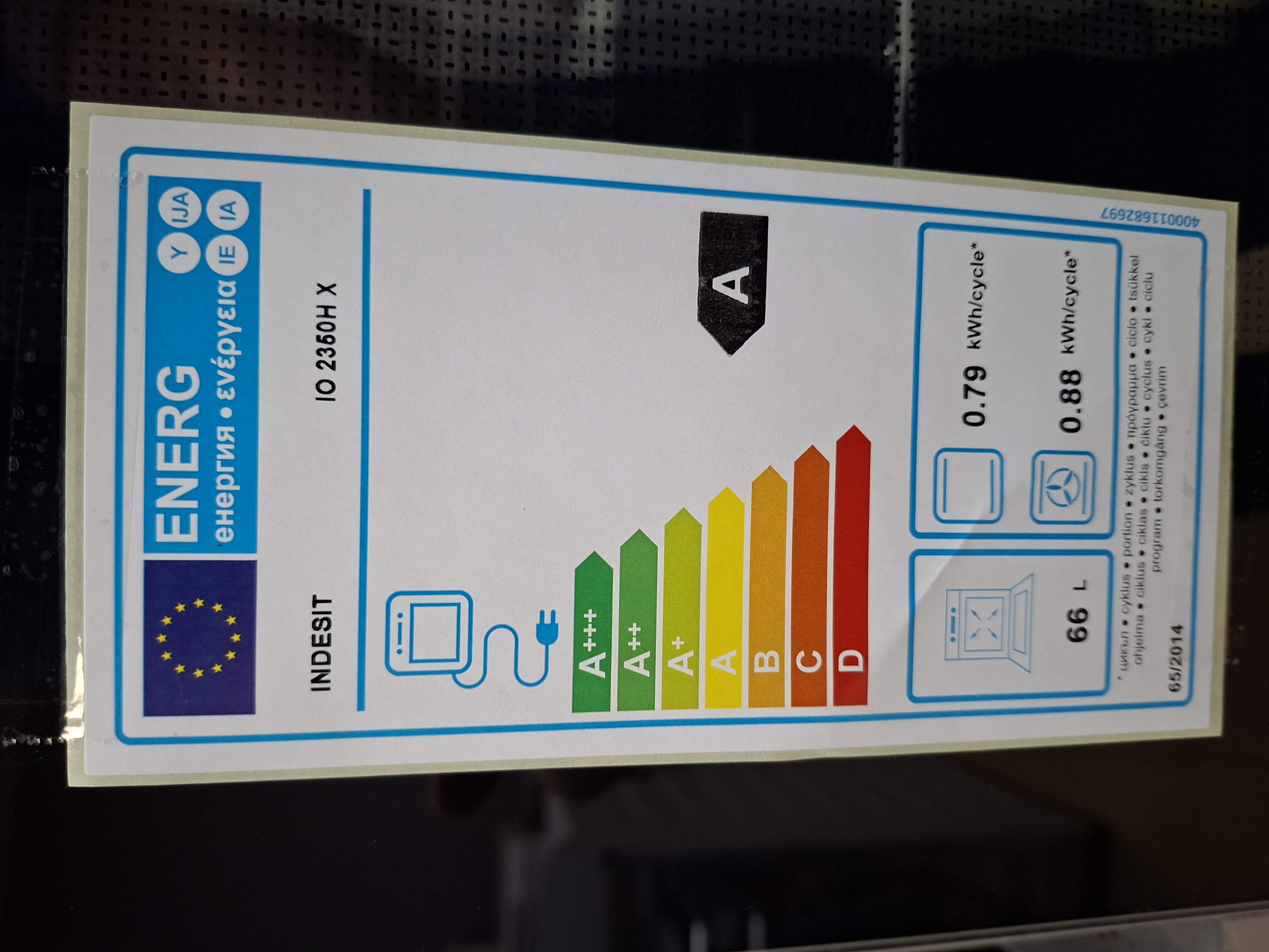 Ugradna Rerna Indesit IO 2350H X , 66L