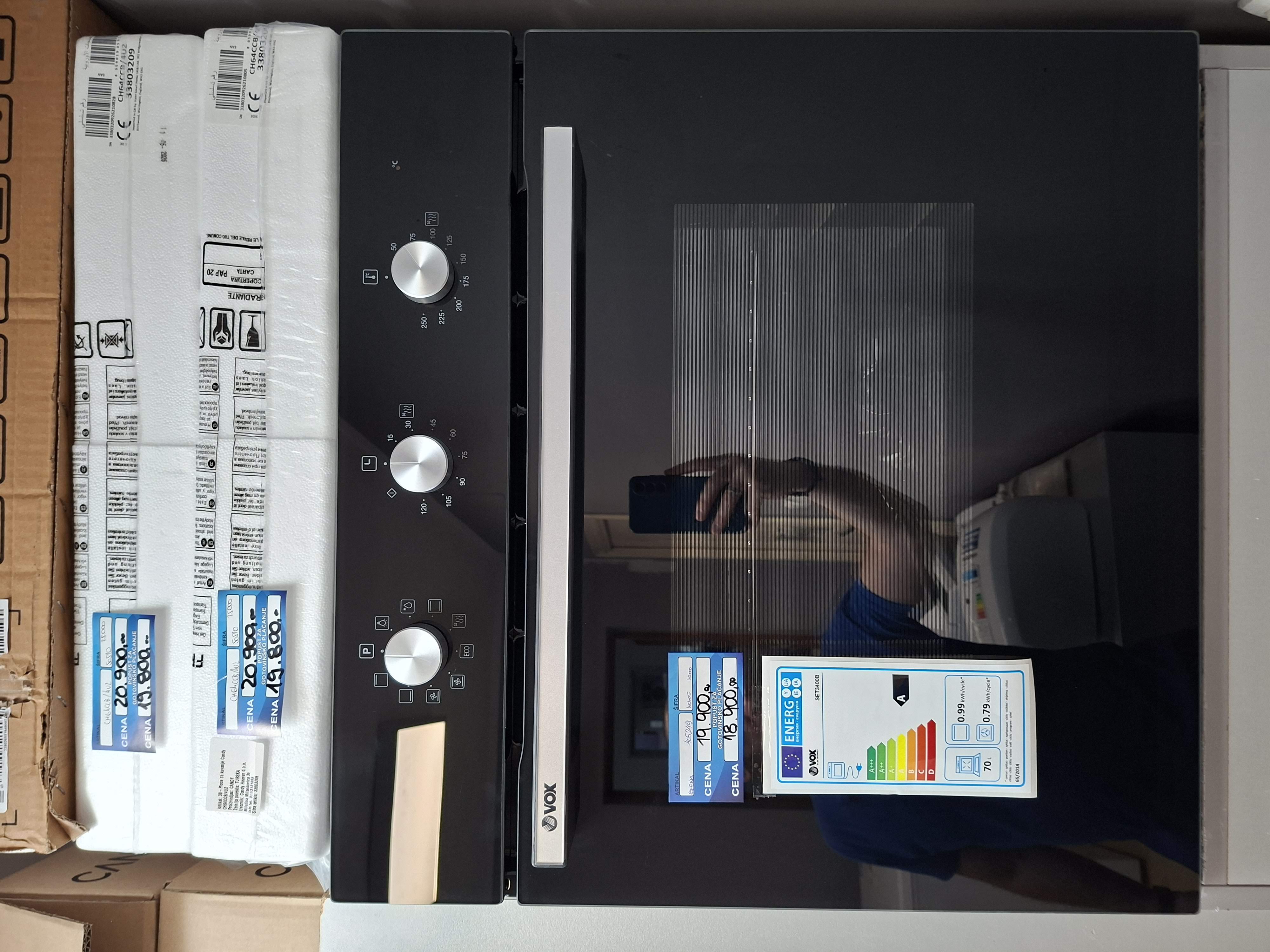 Ugradna rerna VOX SET3400B