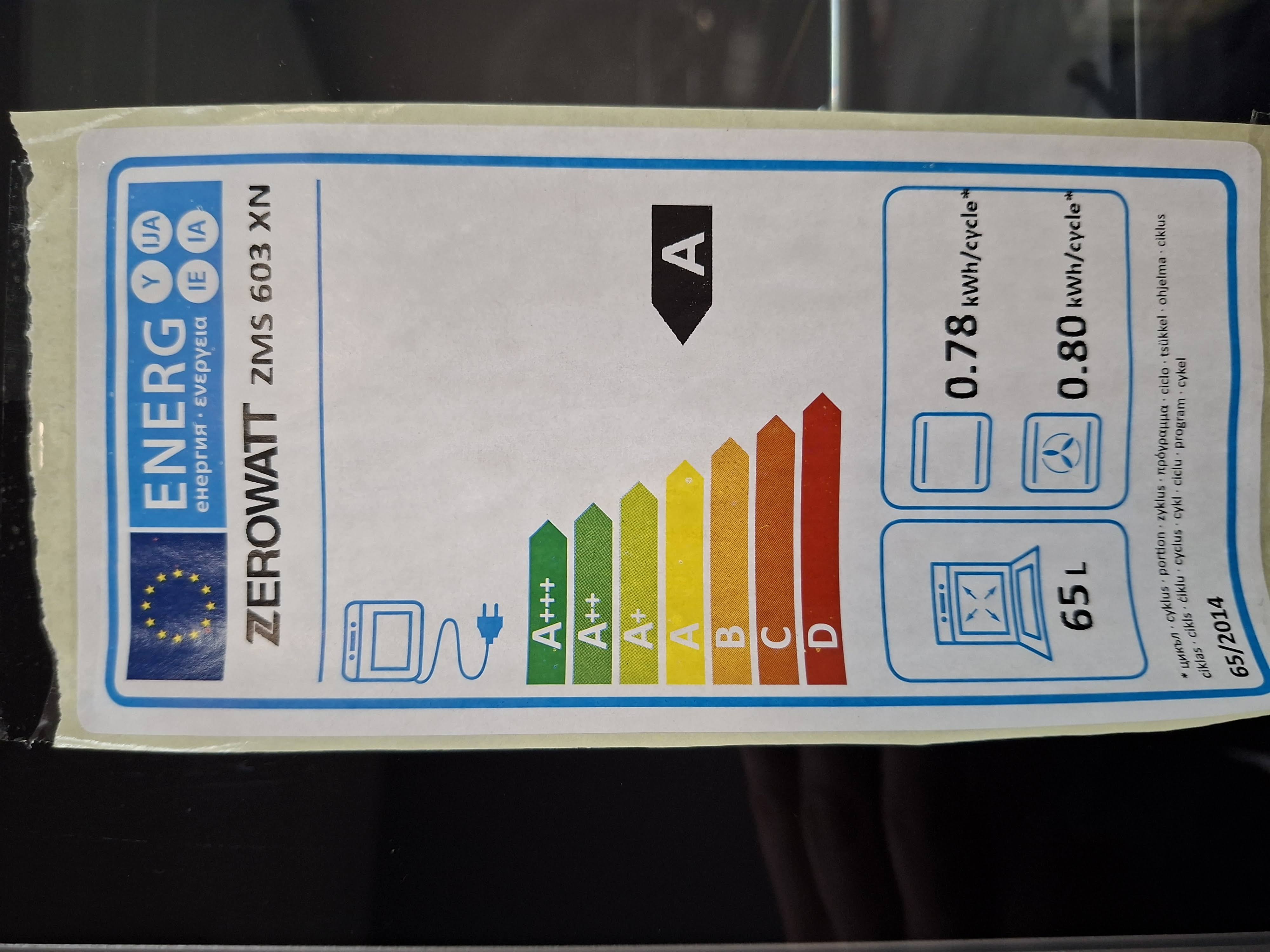 Ugradna Rerna Zerowatt ZMS 603 XN , 65L