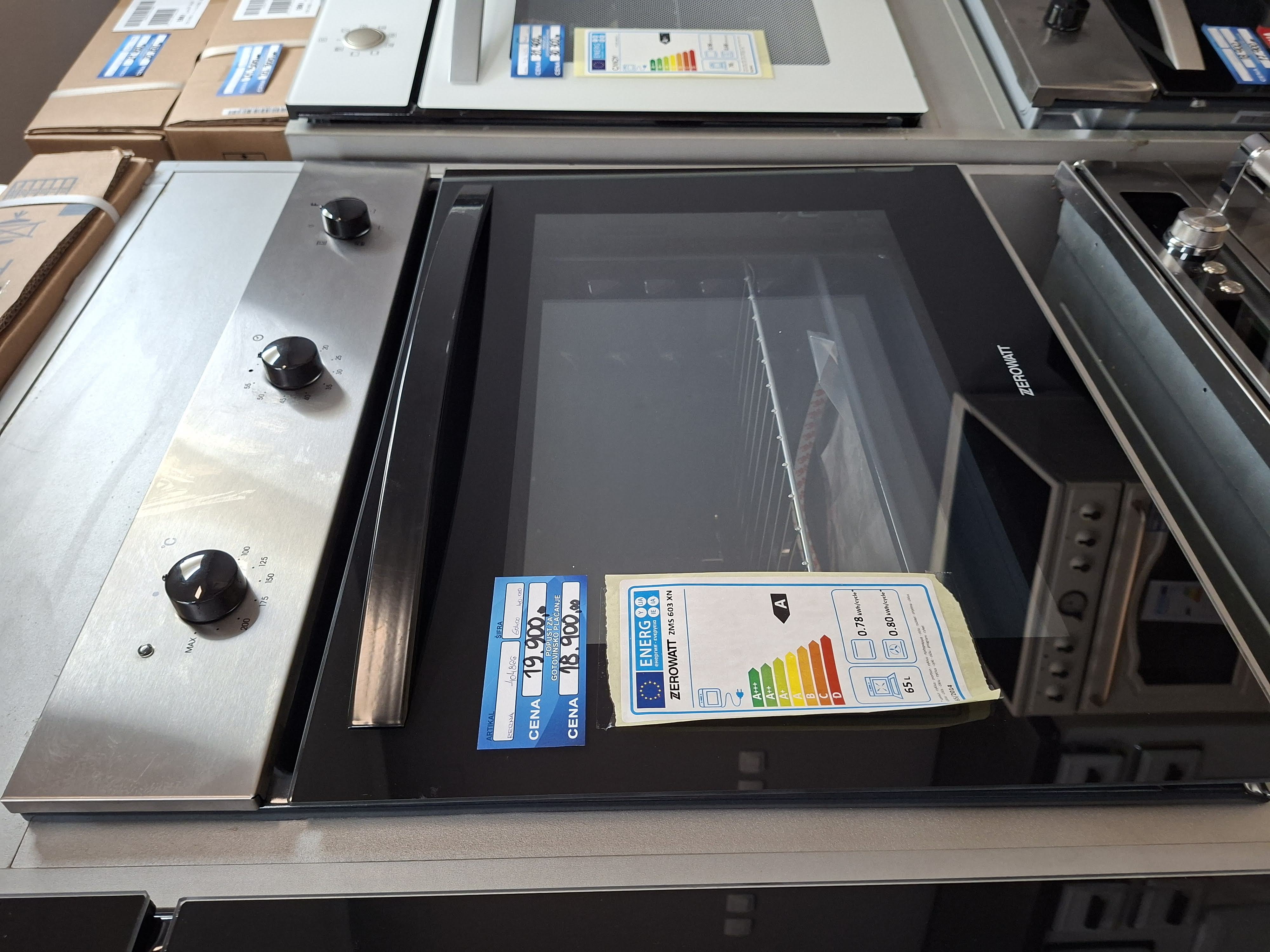 Ugradna Rerna Zerowatt ZMS 603 XN , 65L