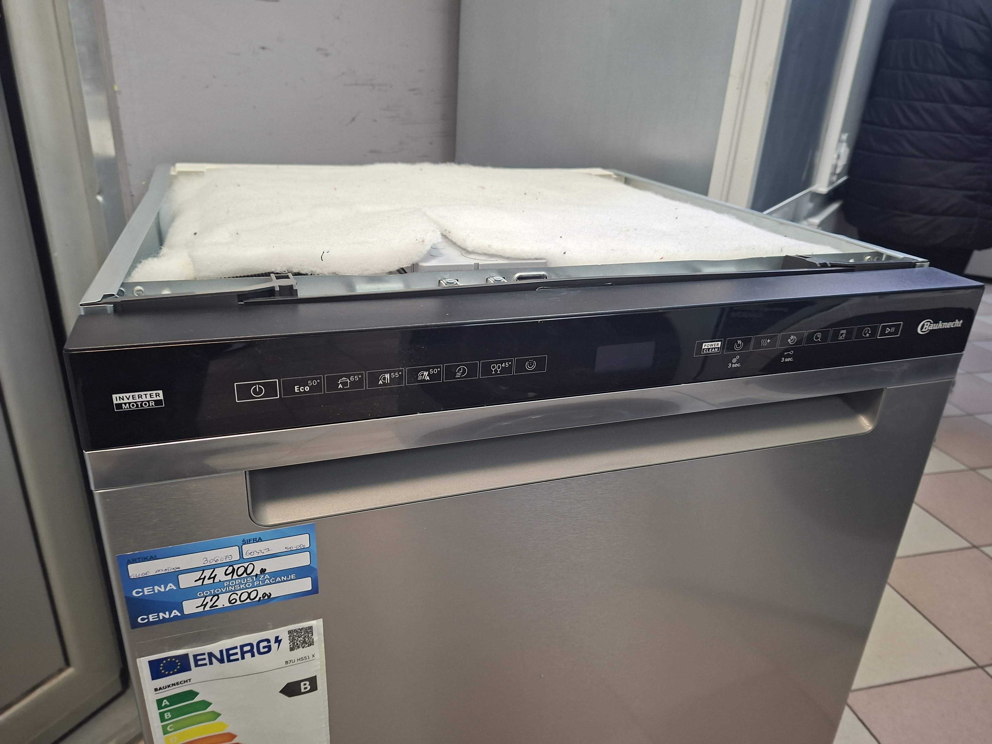 Ugradna Sudo mašina Bauknecht B7U HS51 X, 15 kompleta