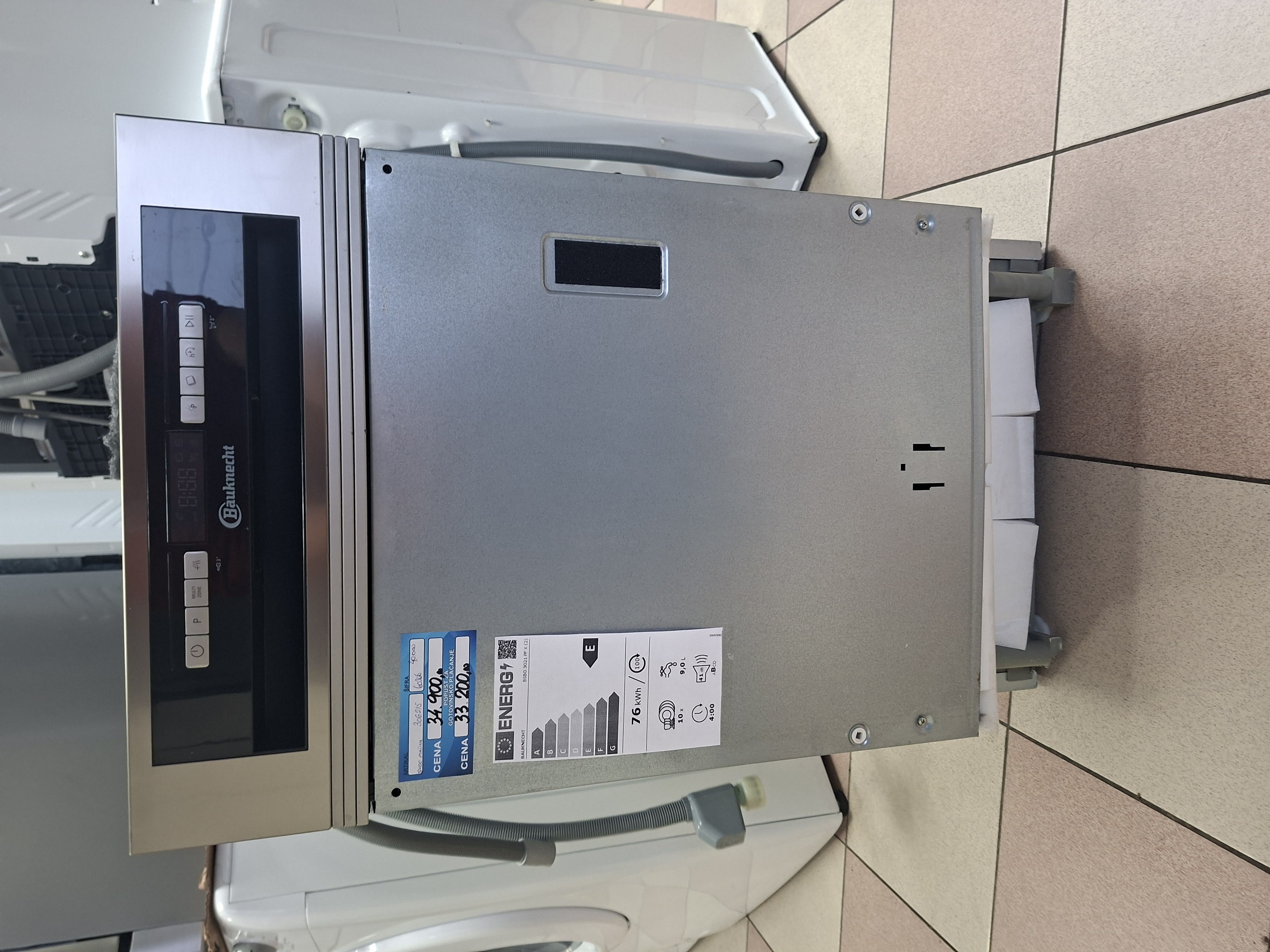 Ugradna Sudo mašina Bauknecht BSBO 3O21 PF X  , 10 kompleta