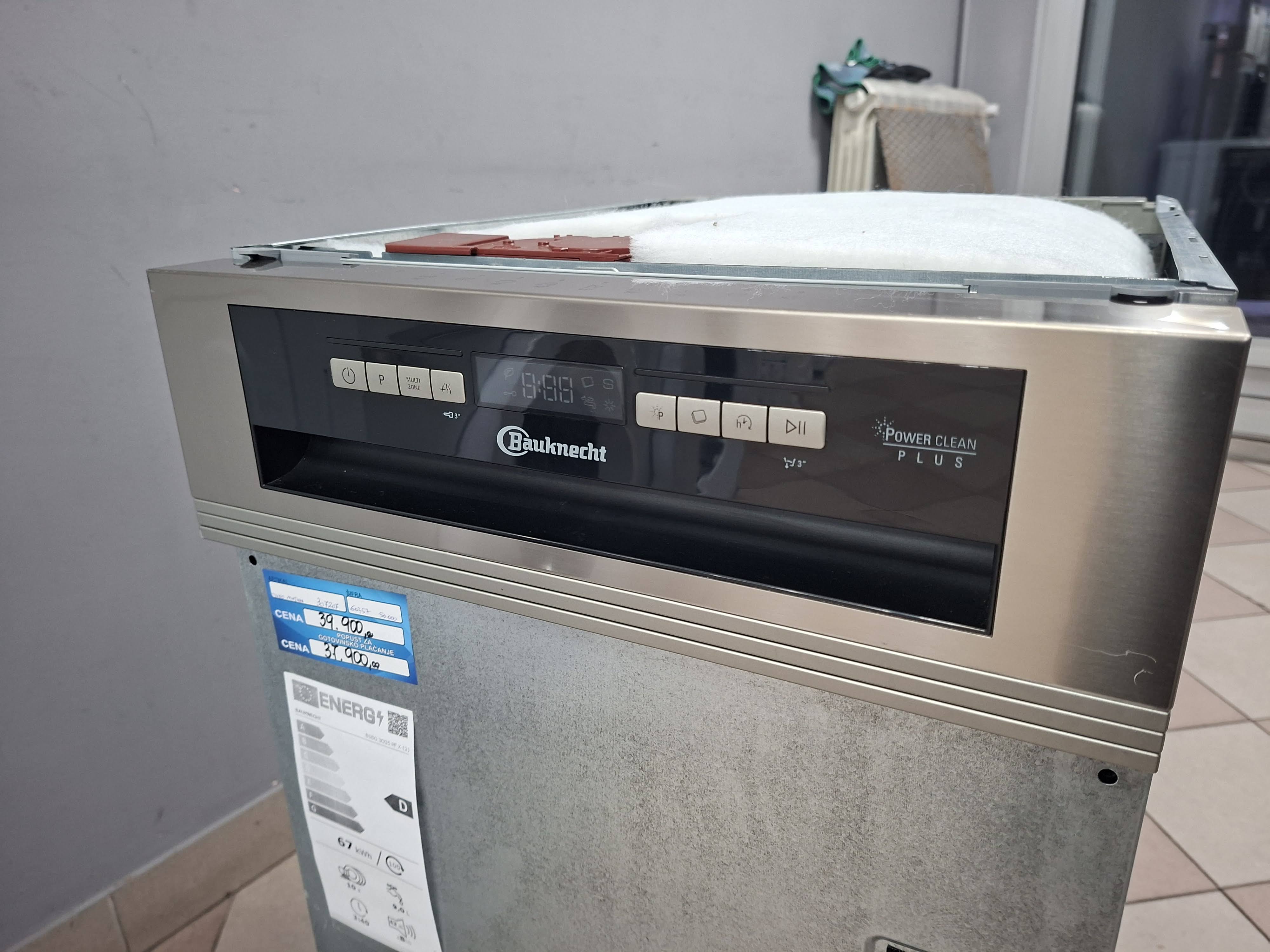 Ugradna Sudo mašina Bauknecht BSBO 3O35 PF X  , 10 kompleta