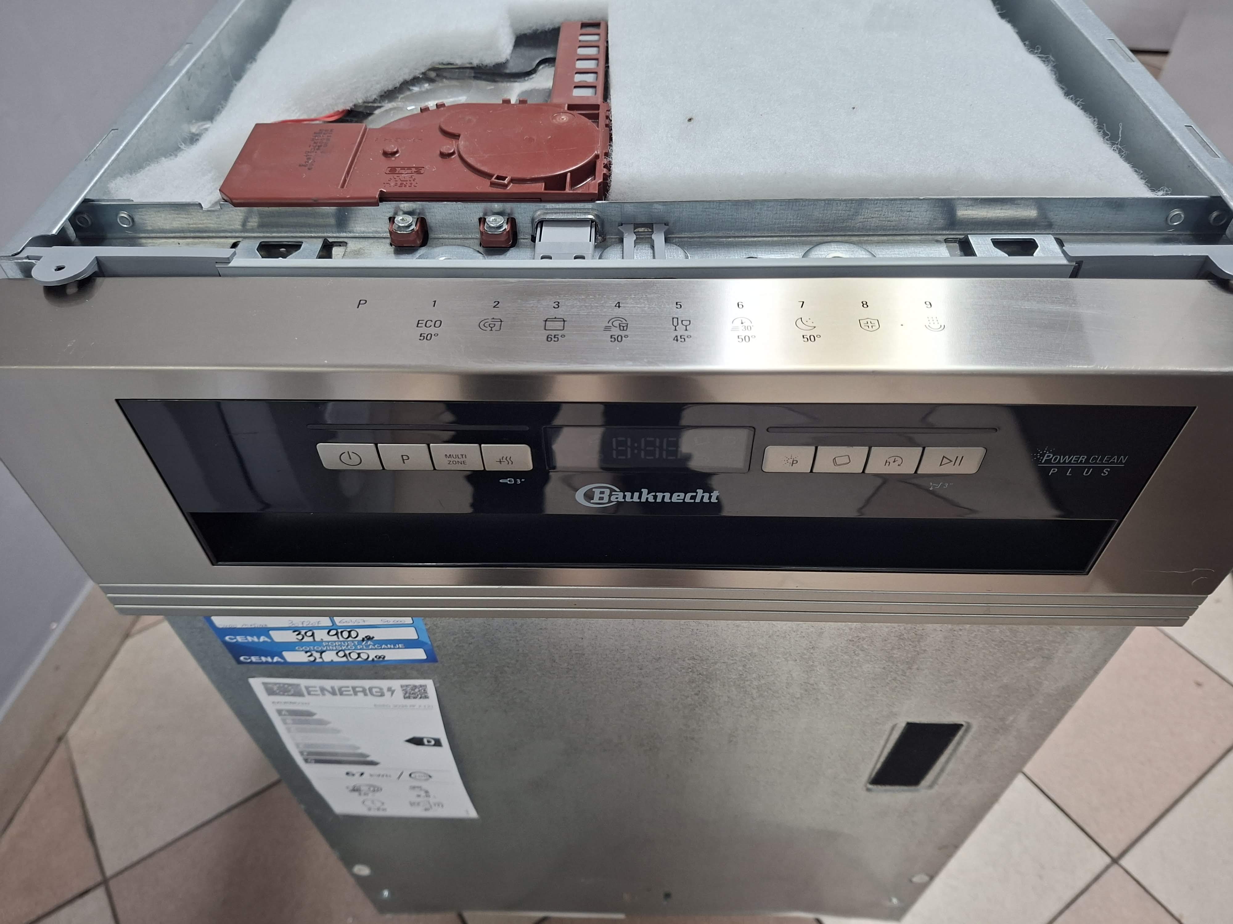 Ugradna Sudo mašina Bauknecht BSBO 3O35 PF X  , 10 kompleta