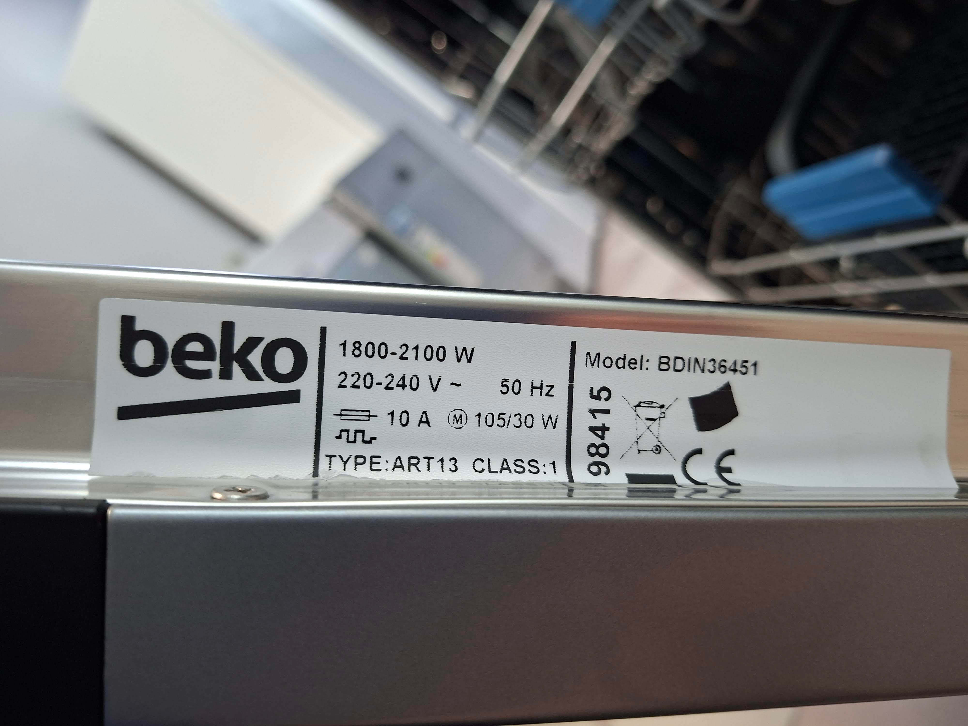 Ugradna sudo mašina Beko BDIN36451 , 14 kompleta
