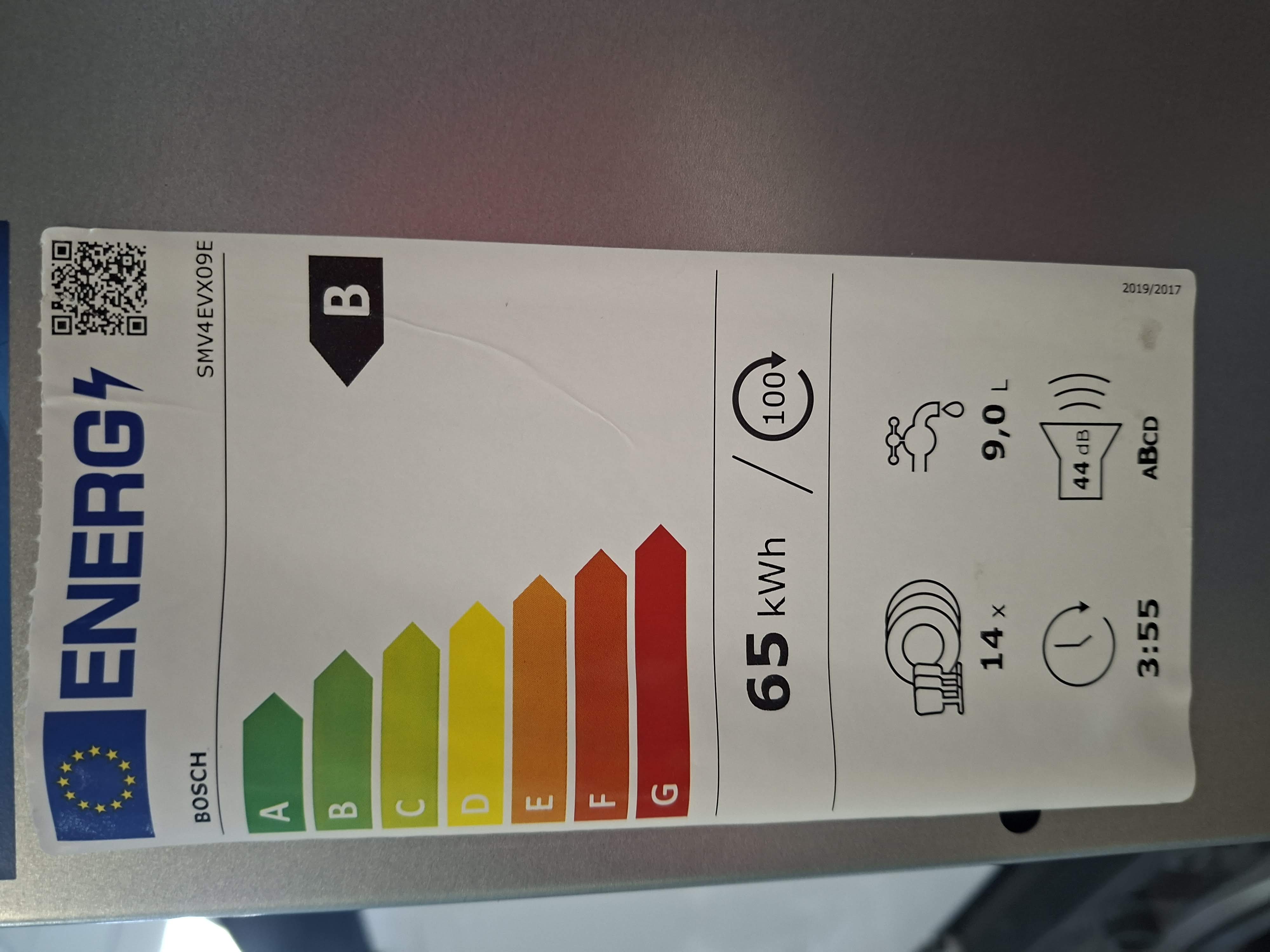 Ugradna Sudo mašina Bosch SMV4EVX09E , 14 kompleta