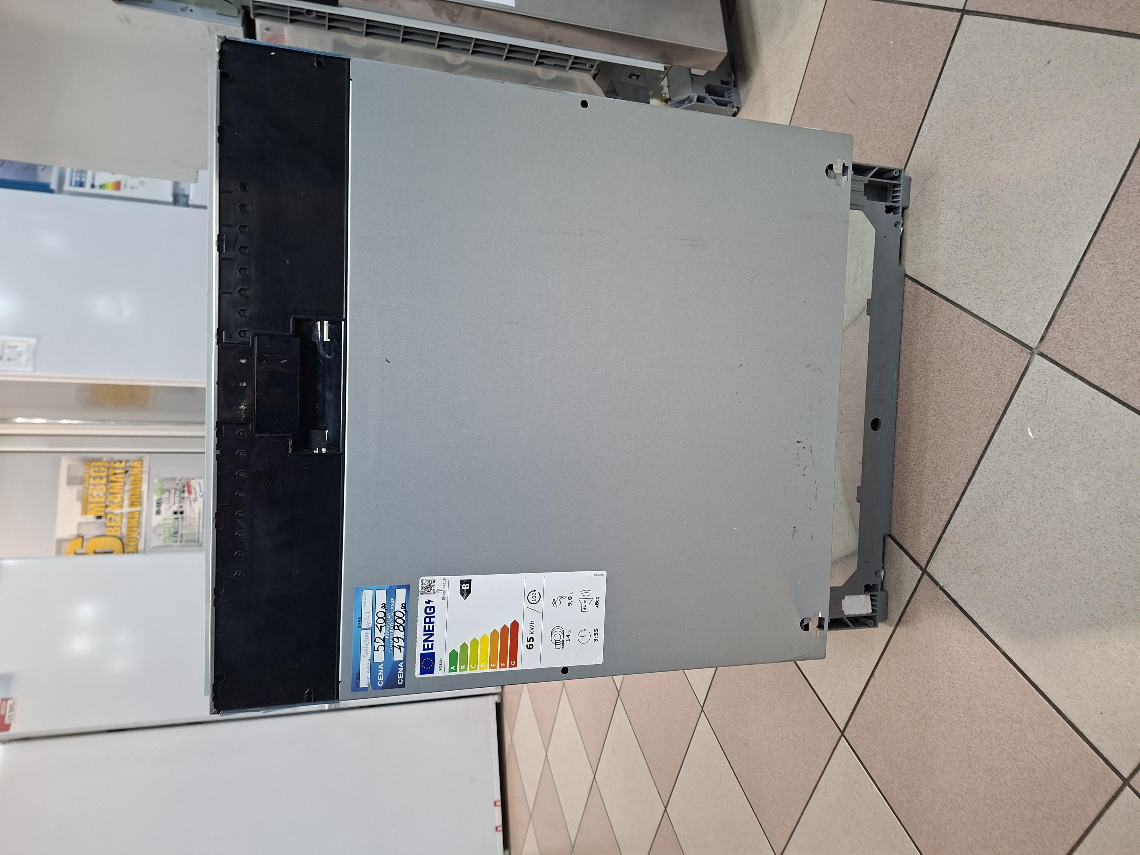 Ugradna Sudo mašina Bosch SMV4EVX11E/65 , 14 kompleta