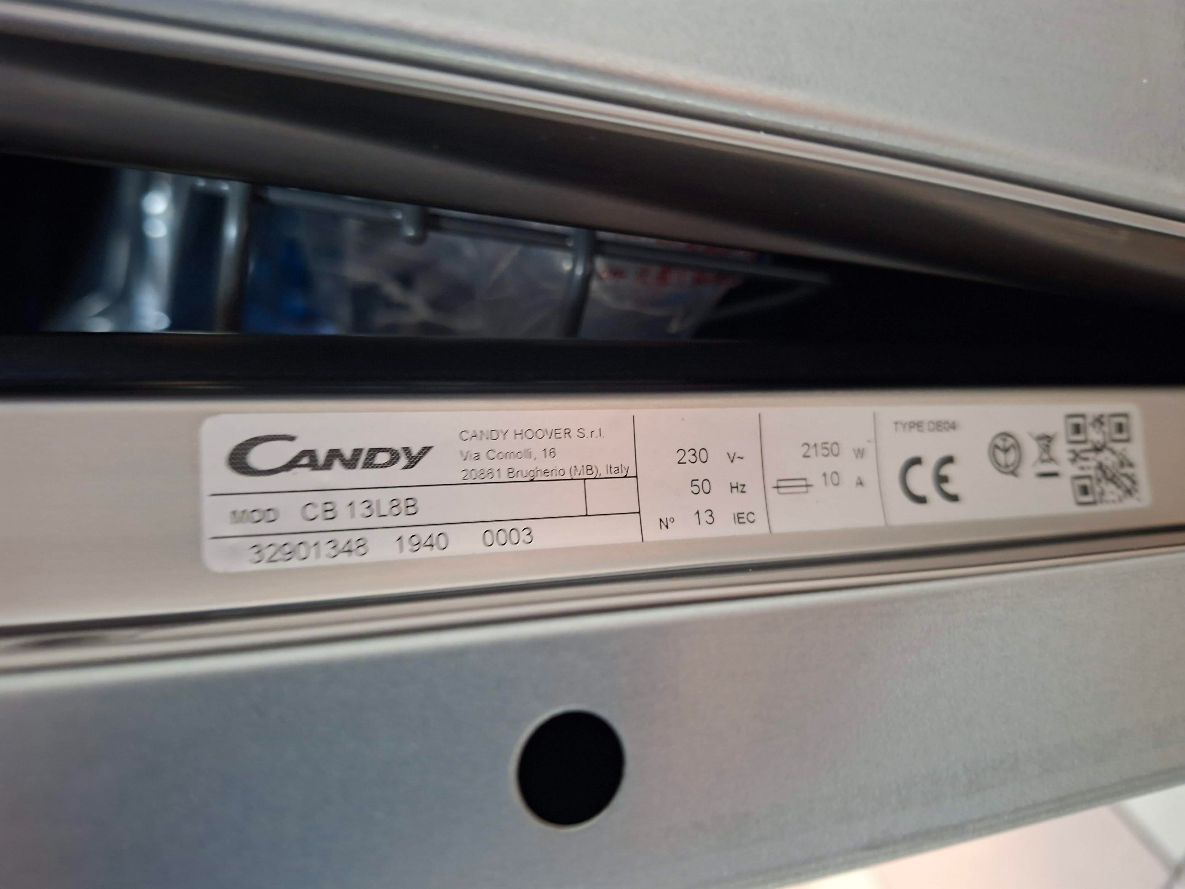 Ugradna Sudo mašina Candy CB13L8B, 13kompleta