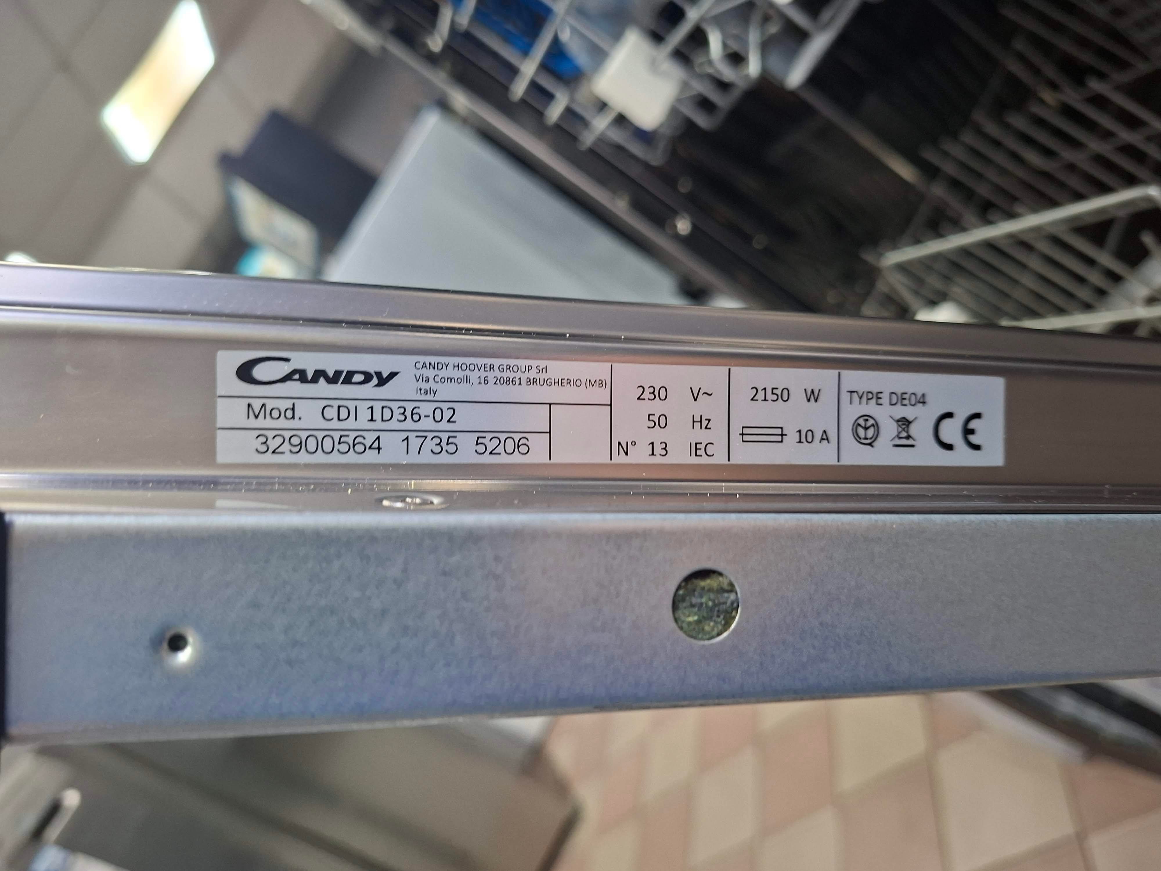 Ugradna Sudo mašina Candy CDI 1D36-02, 13 kompleta