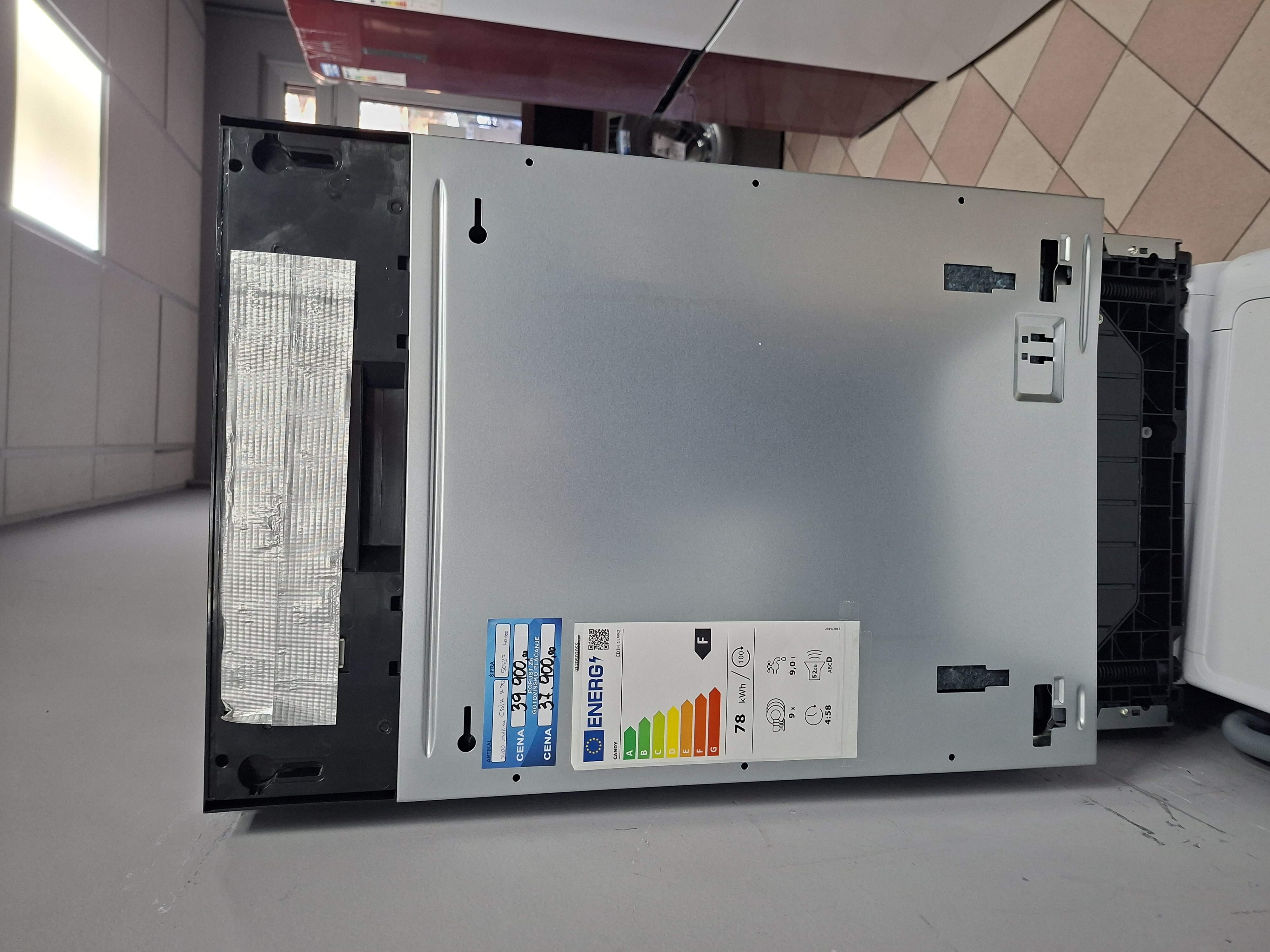 Ugradna sudo mašina Candy CDIH 1L952, 9 kompleta