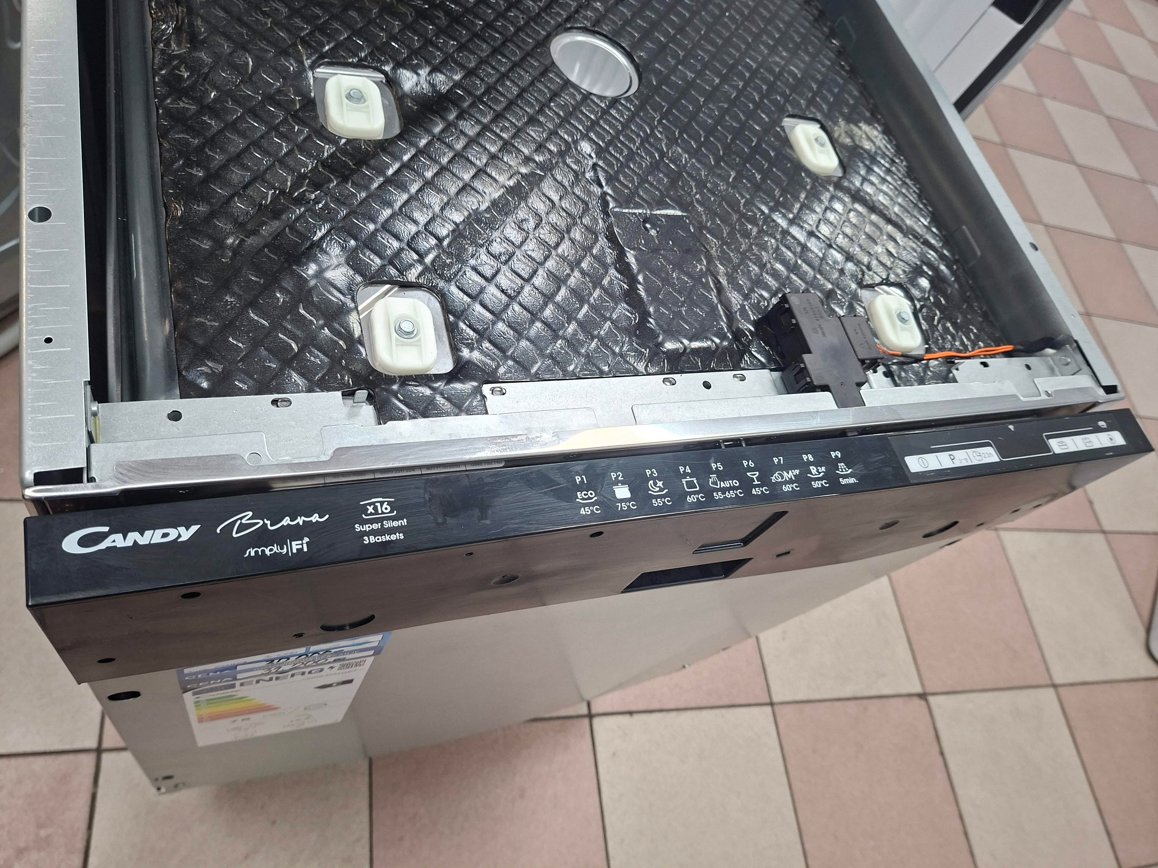 Ugradna Sudo mašina Candy CDIMN 4D622 PB/E, 16 kompleta