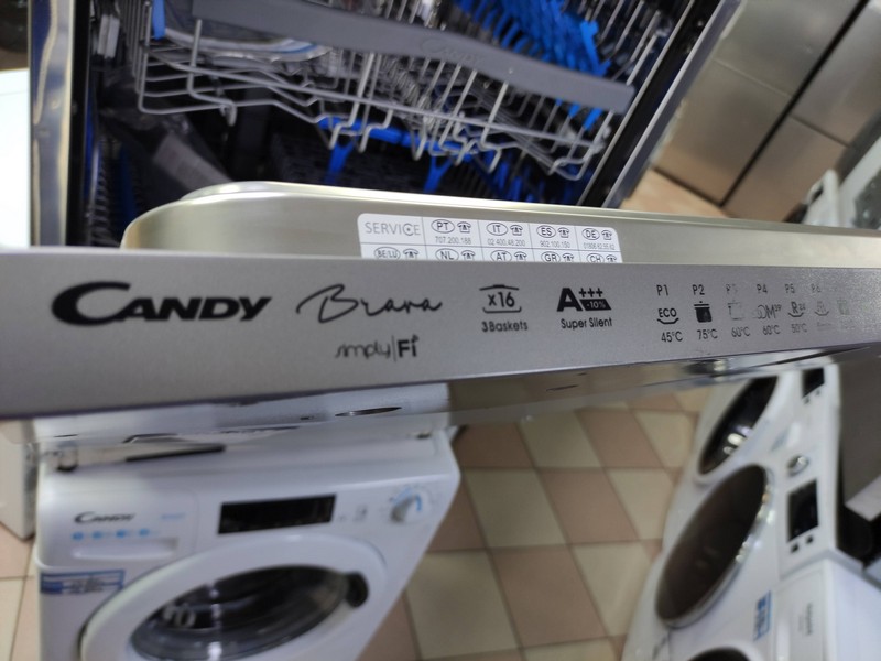 Ugradna Sudo mašina Candy CDIMN 4S613PS (2) , 16 kompleta