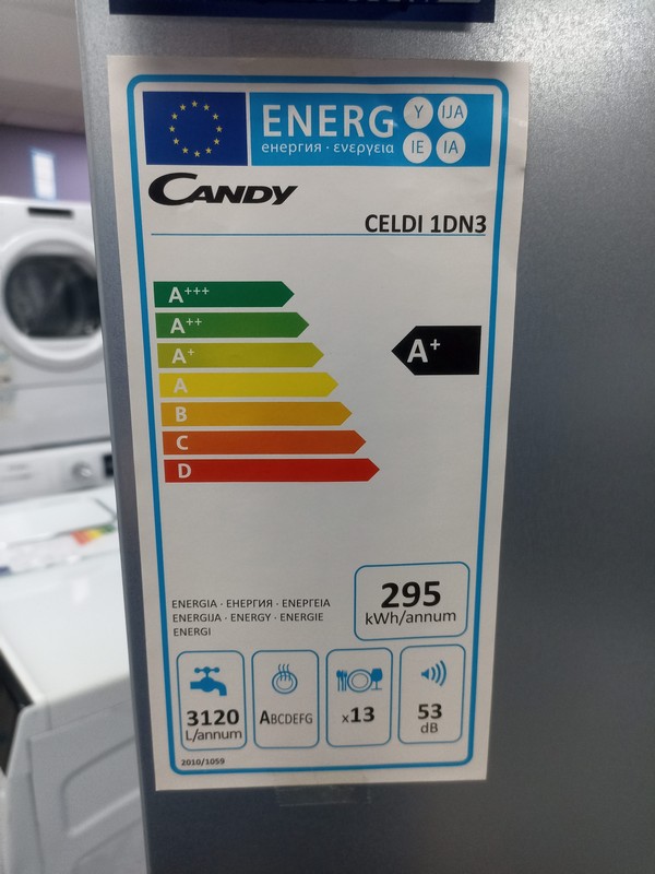 Ugradna sudo mašina Candy CELDI 1DN3, 13 kompleta