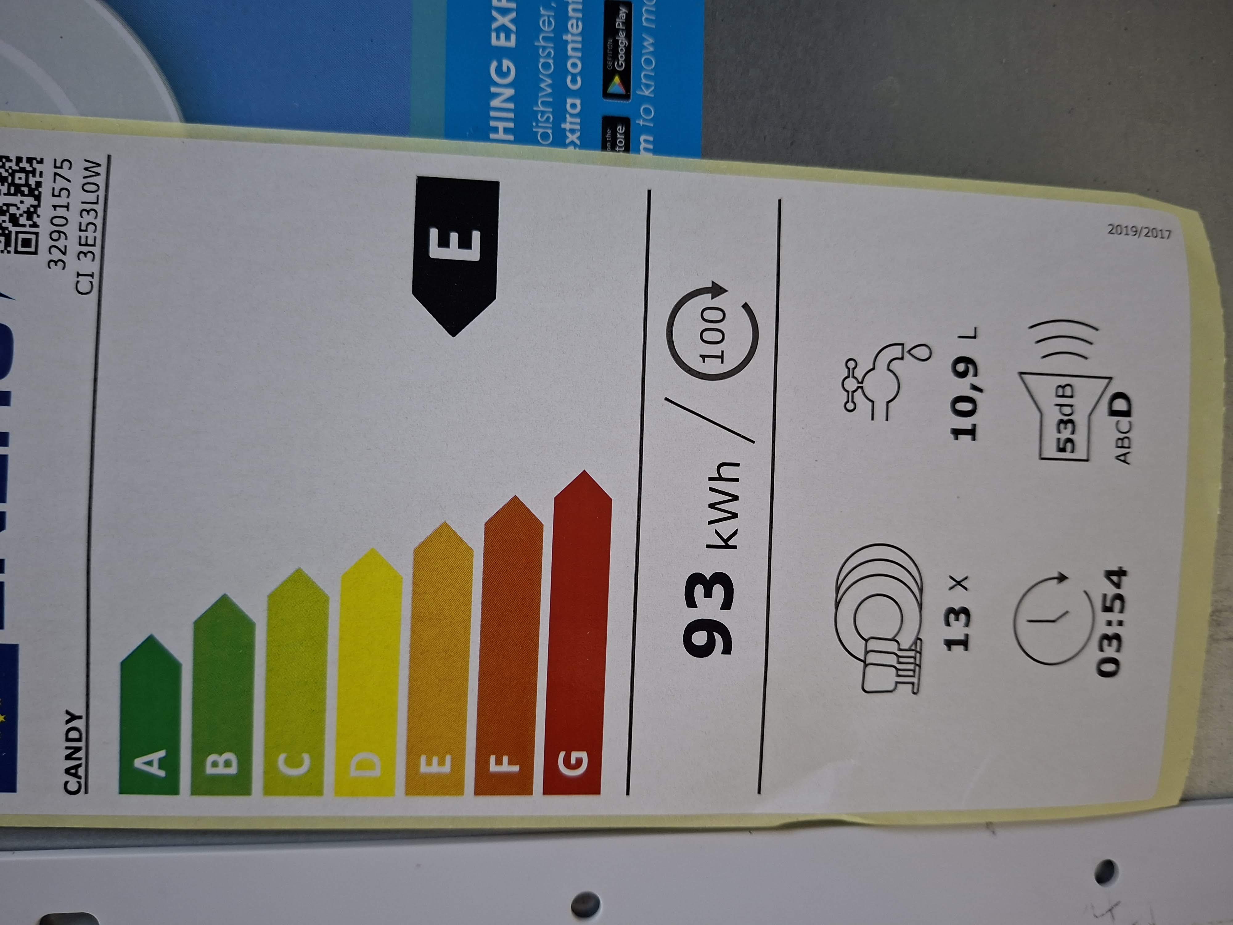 Ugradna sudo mašina Candy CI 3E53L0W