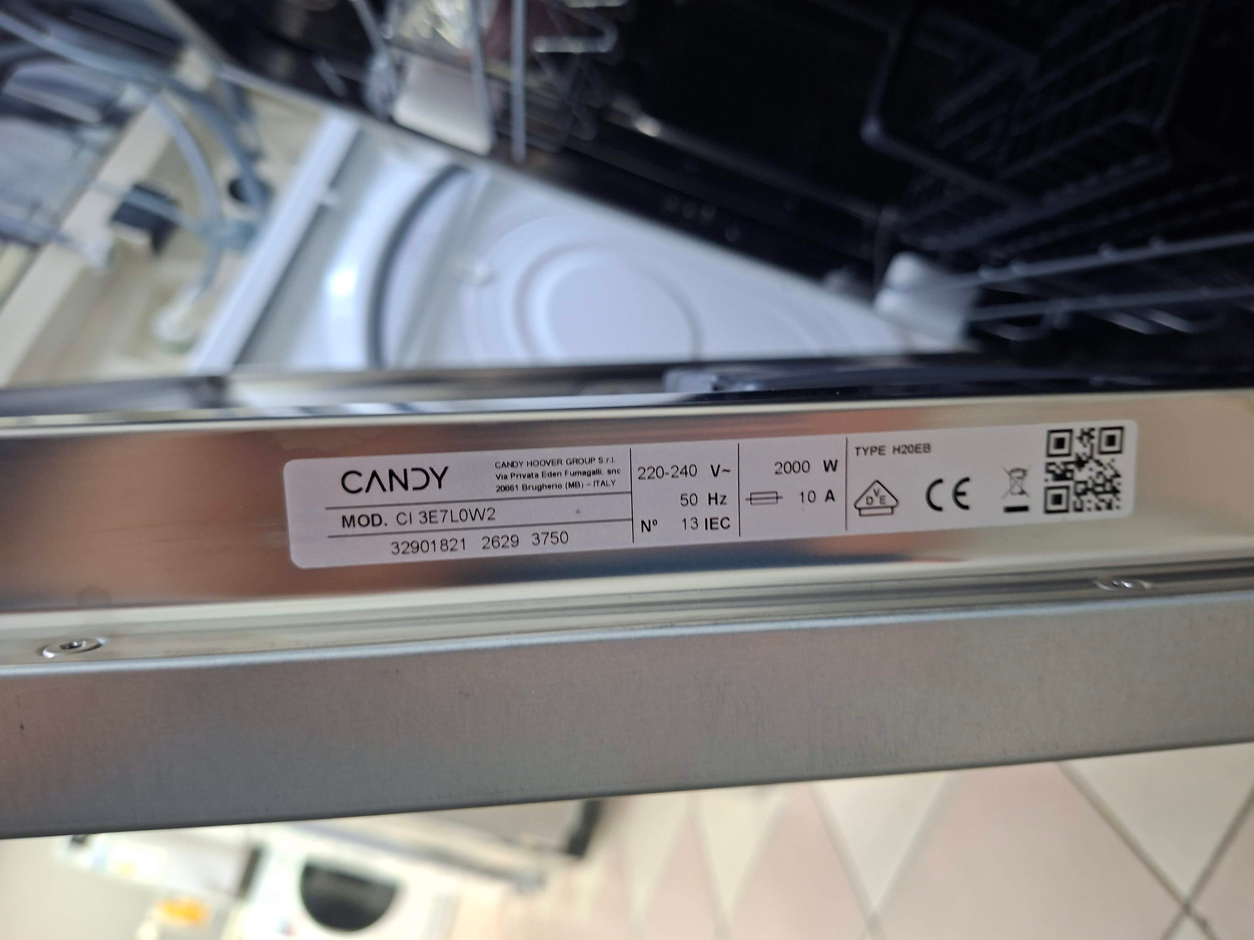 Ugradna sudo mašina Candy CI 3E7L0W2, 13 kompleta