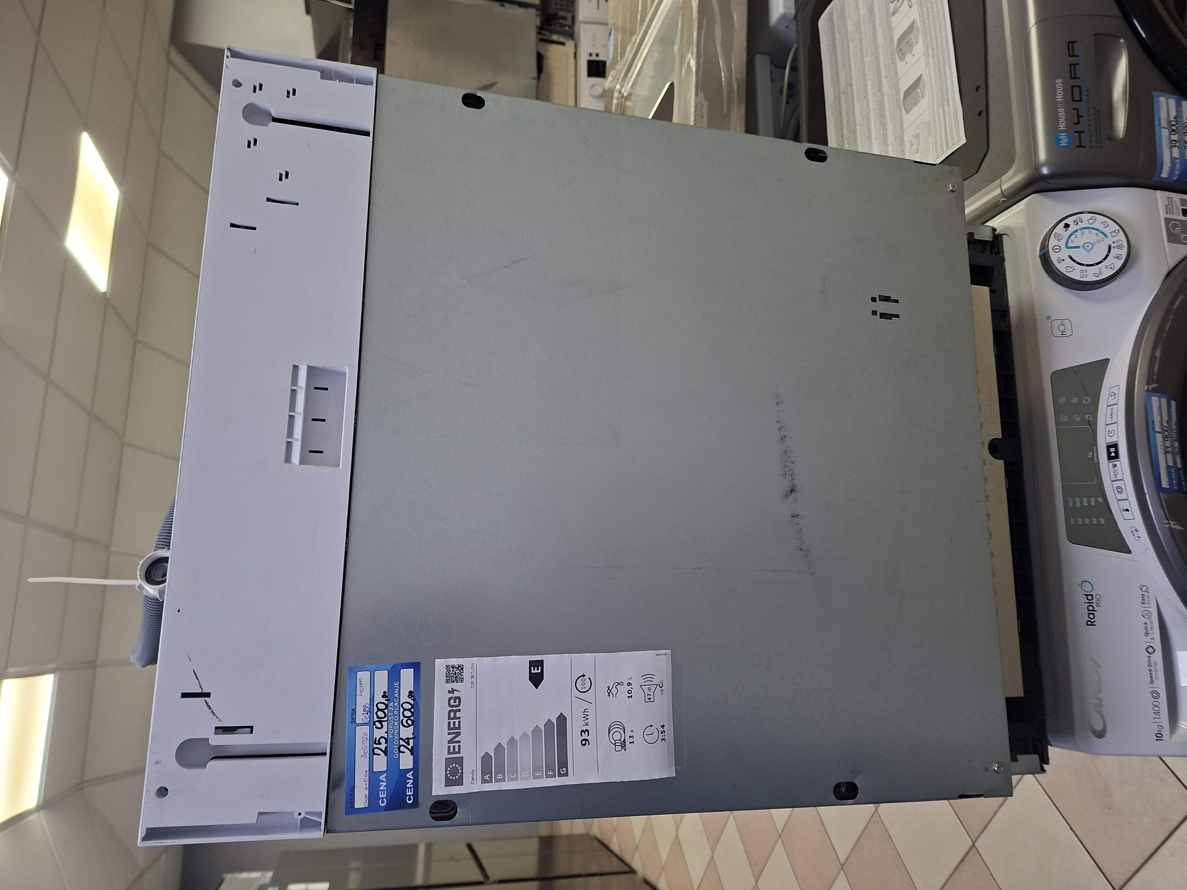 Ugradna Sudo mašina Candy CIP 3E7L0W , 13 kompleta