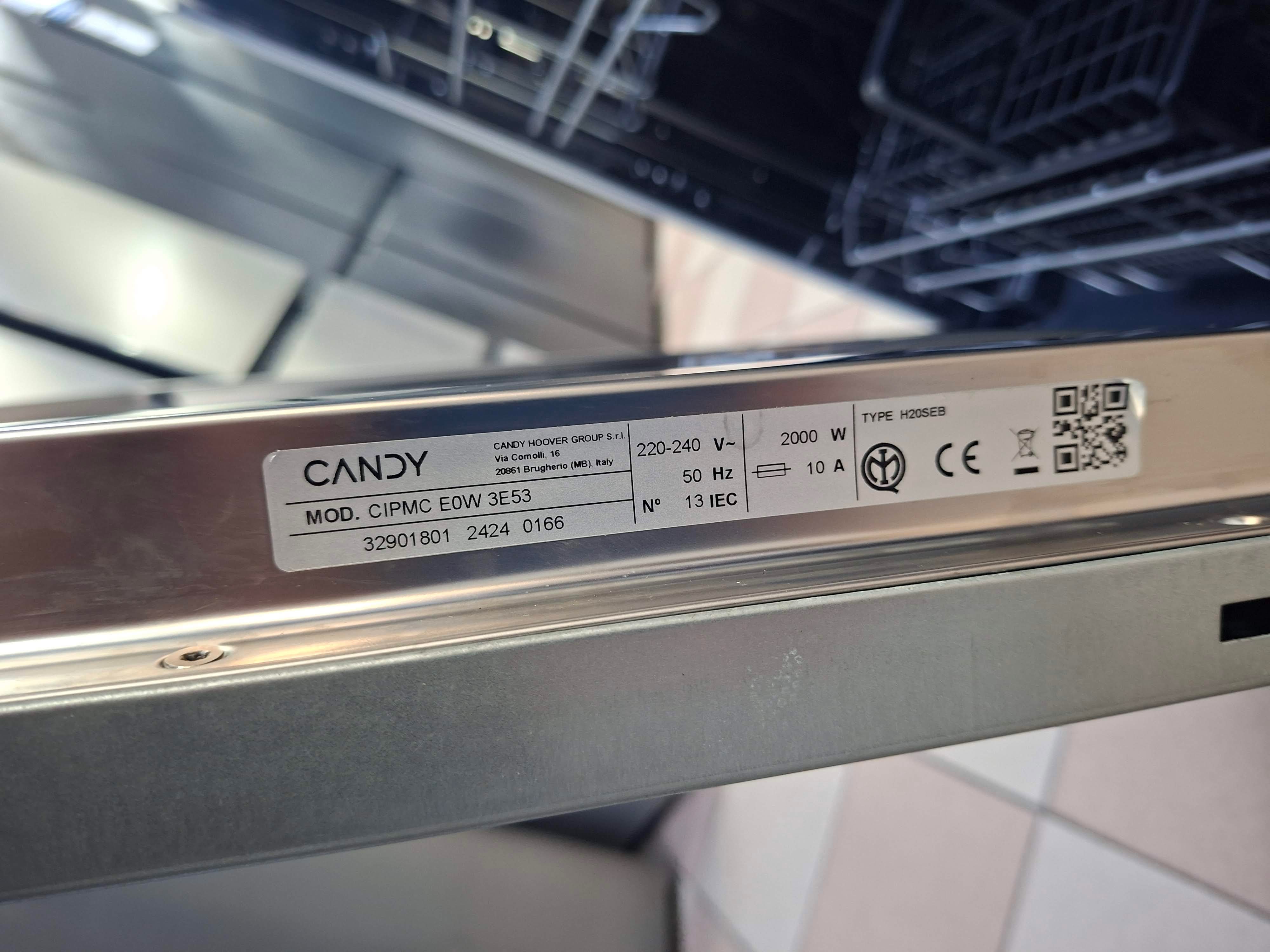 Ugradna sudo mašina Candy CIPMC E0W 3E53 (2) , 13 kompleta