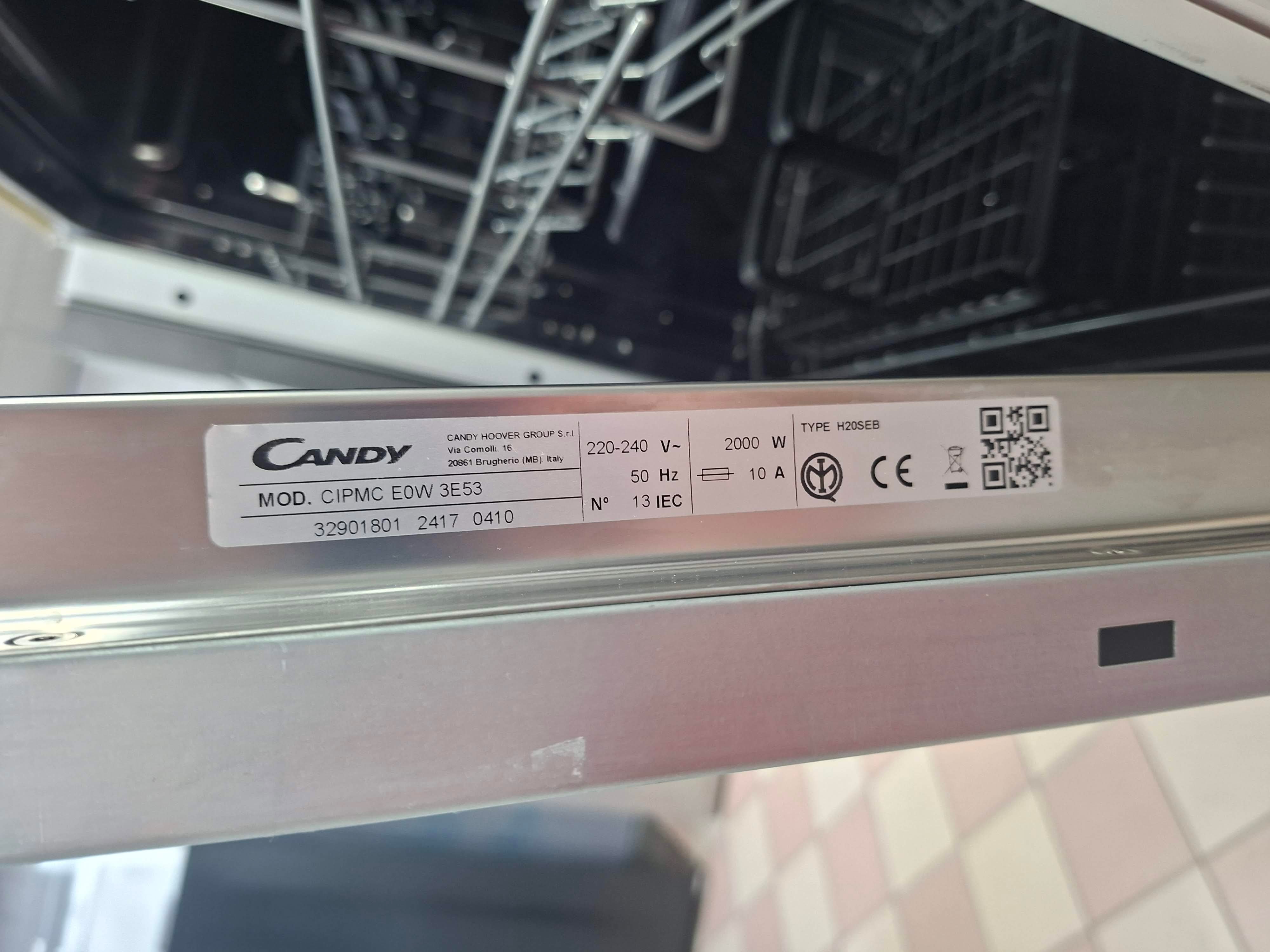 Ugradna sudo mašina Candy CIPMC E0W 3E53 (3) , 13 kompleta