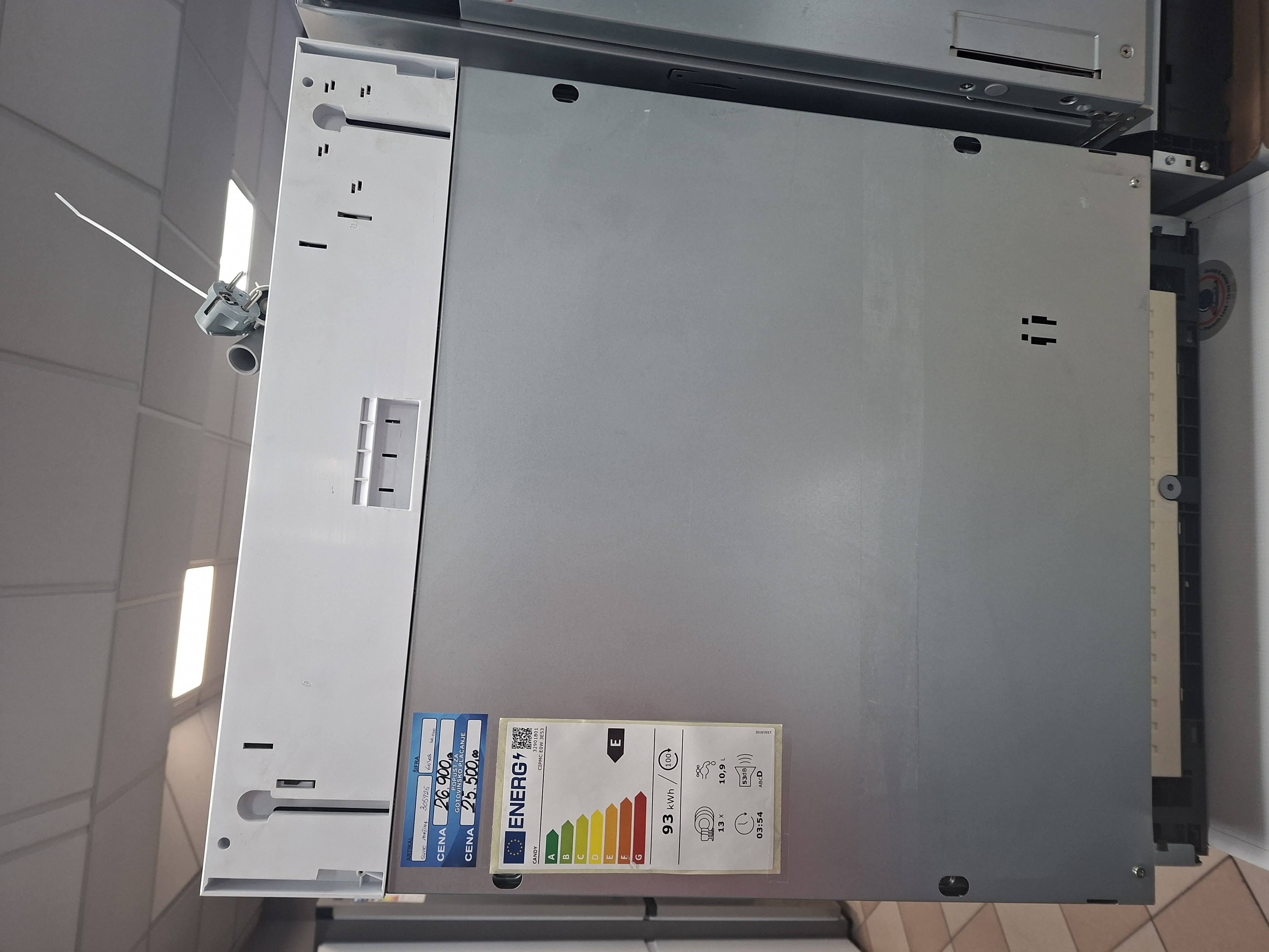 Ugradna sudo mašina Candy CIPMC E0W 3E53 (3) , 13 kompleta